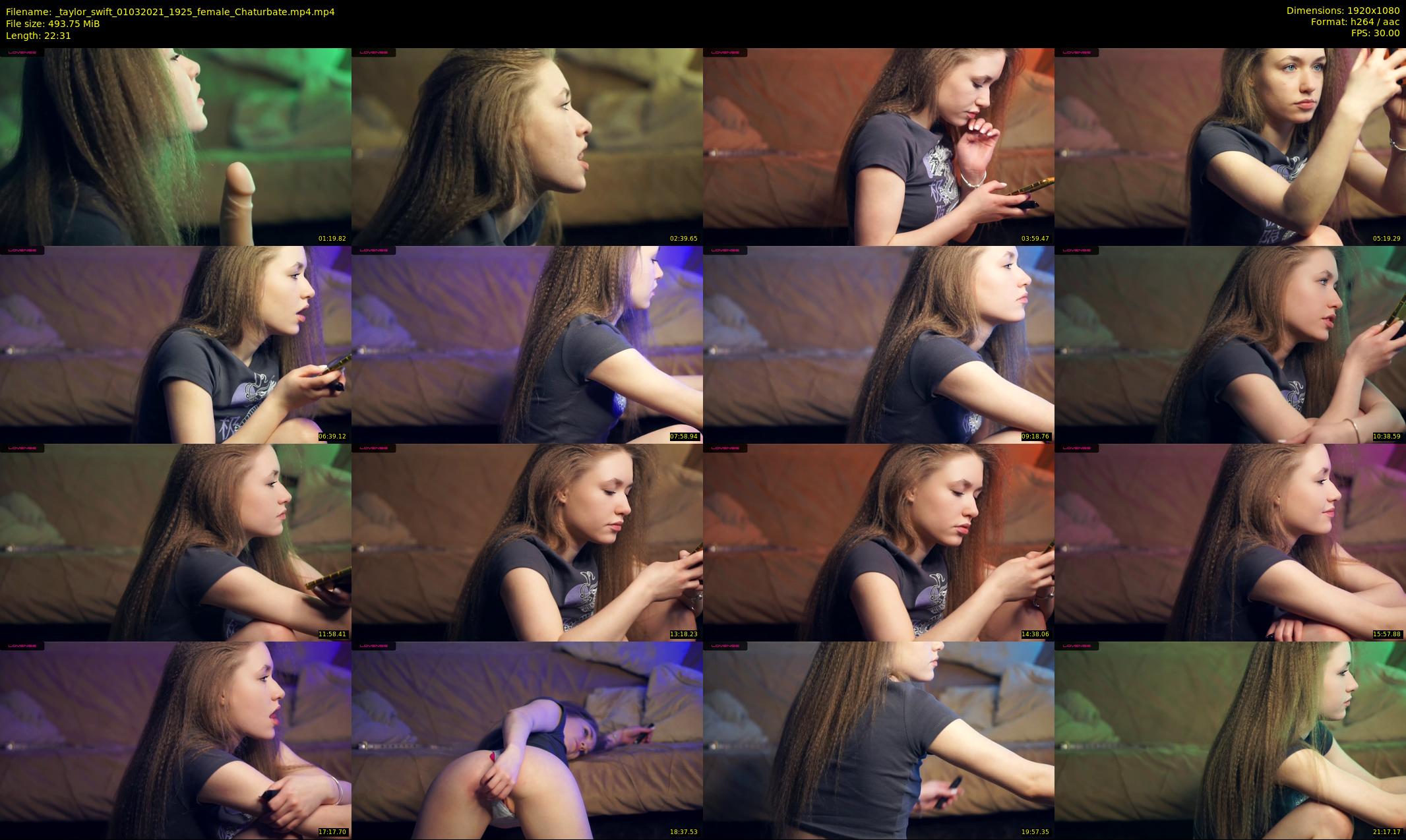 _taylor_swift — 23 minute Chaturbate female cam show recording, 1080p, Mar 1, 2021