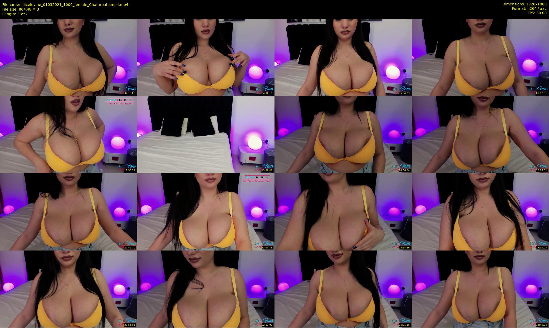 alicelevine — 39 minute Chaturbate female cam show recording, 1080p, Mar 1, 2021