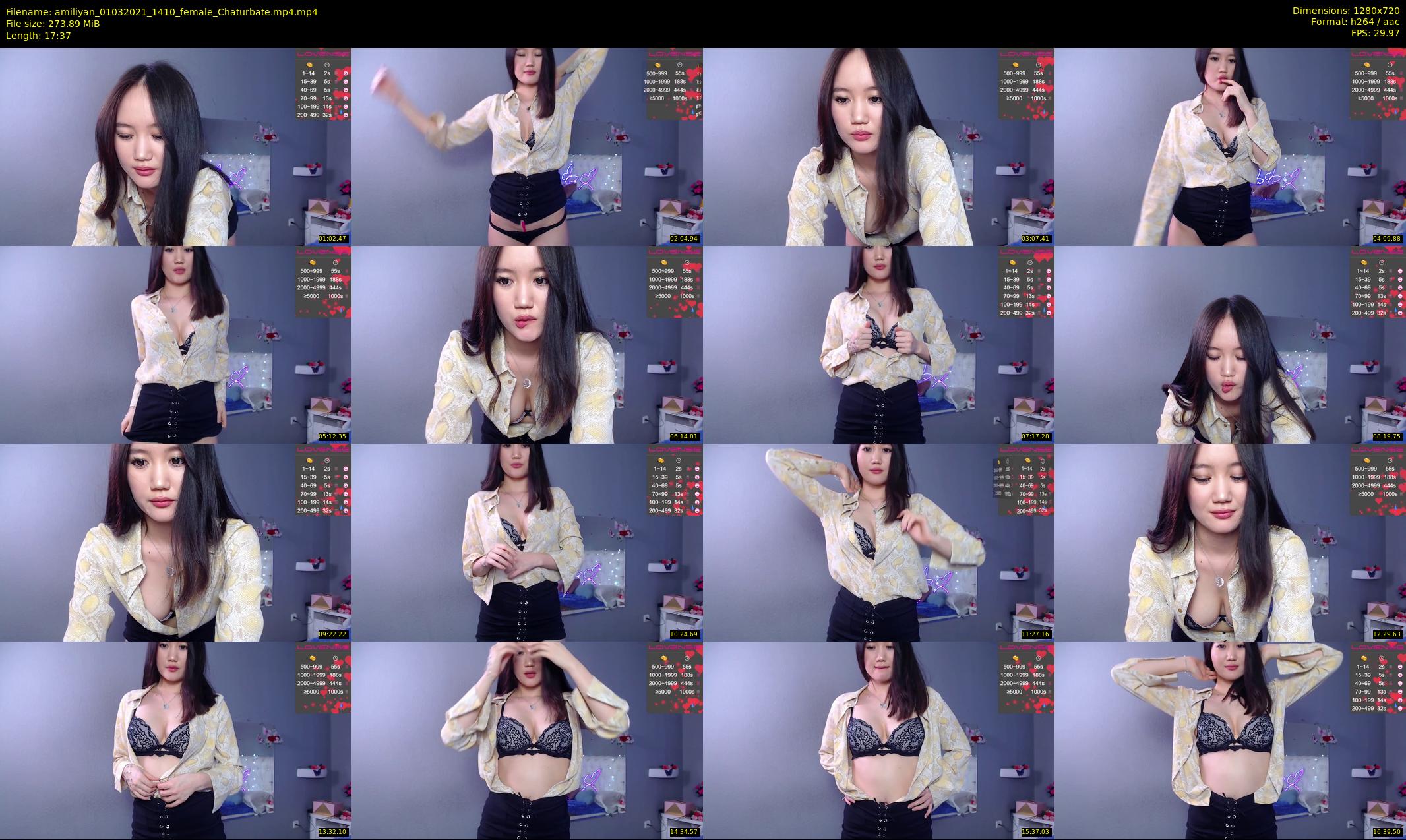 amiliyan — 18 minute Chaturbate female cam show recording, 720p, Mar 1, 2021