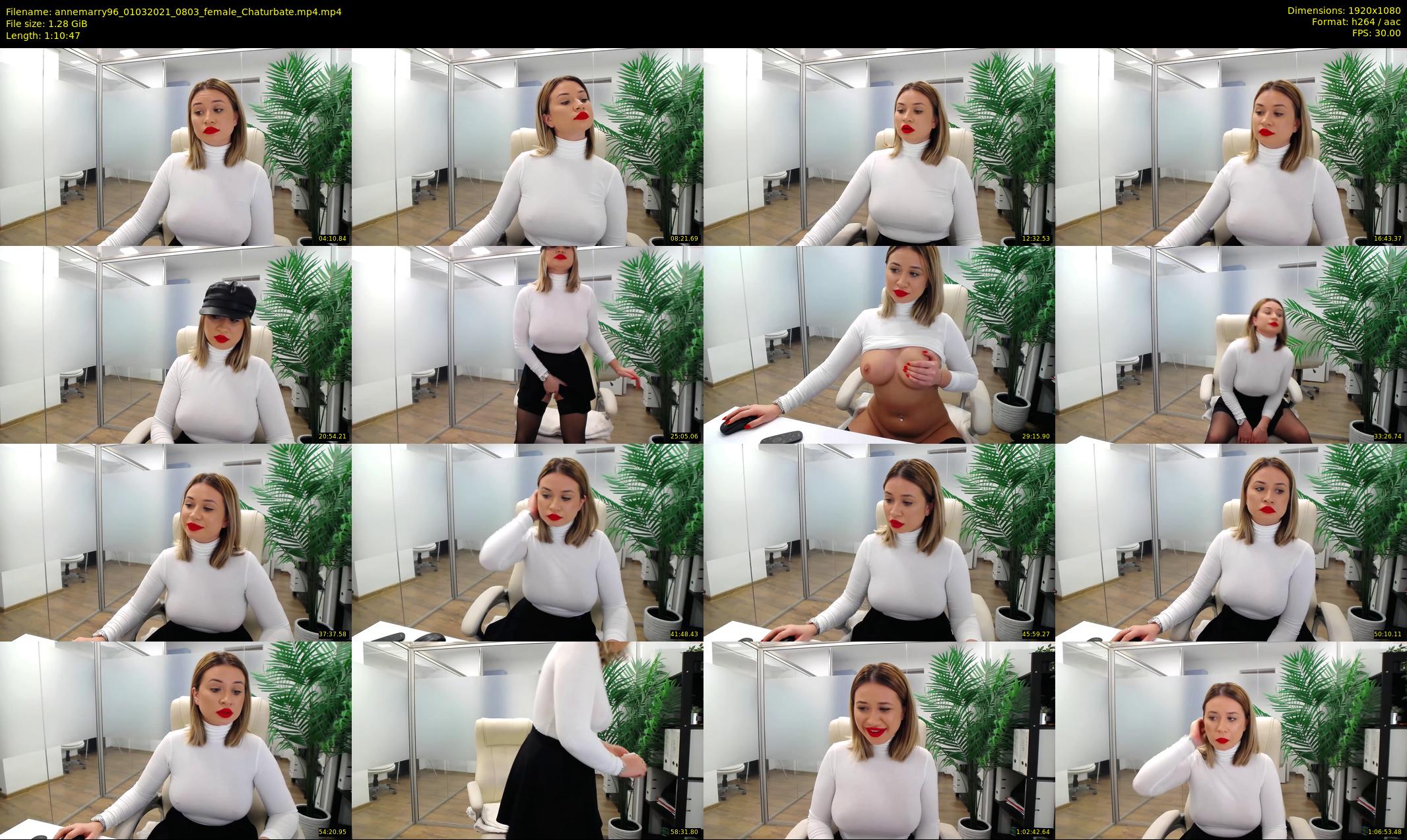 annemarry96 — 71 minute Chaturbate female cam show recording, 1080p, Mar 1, 2021