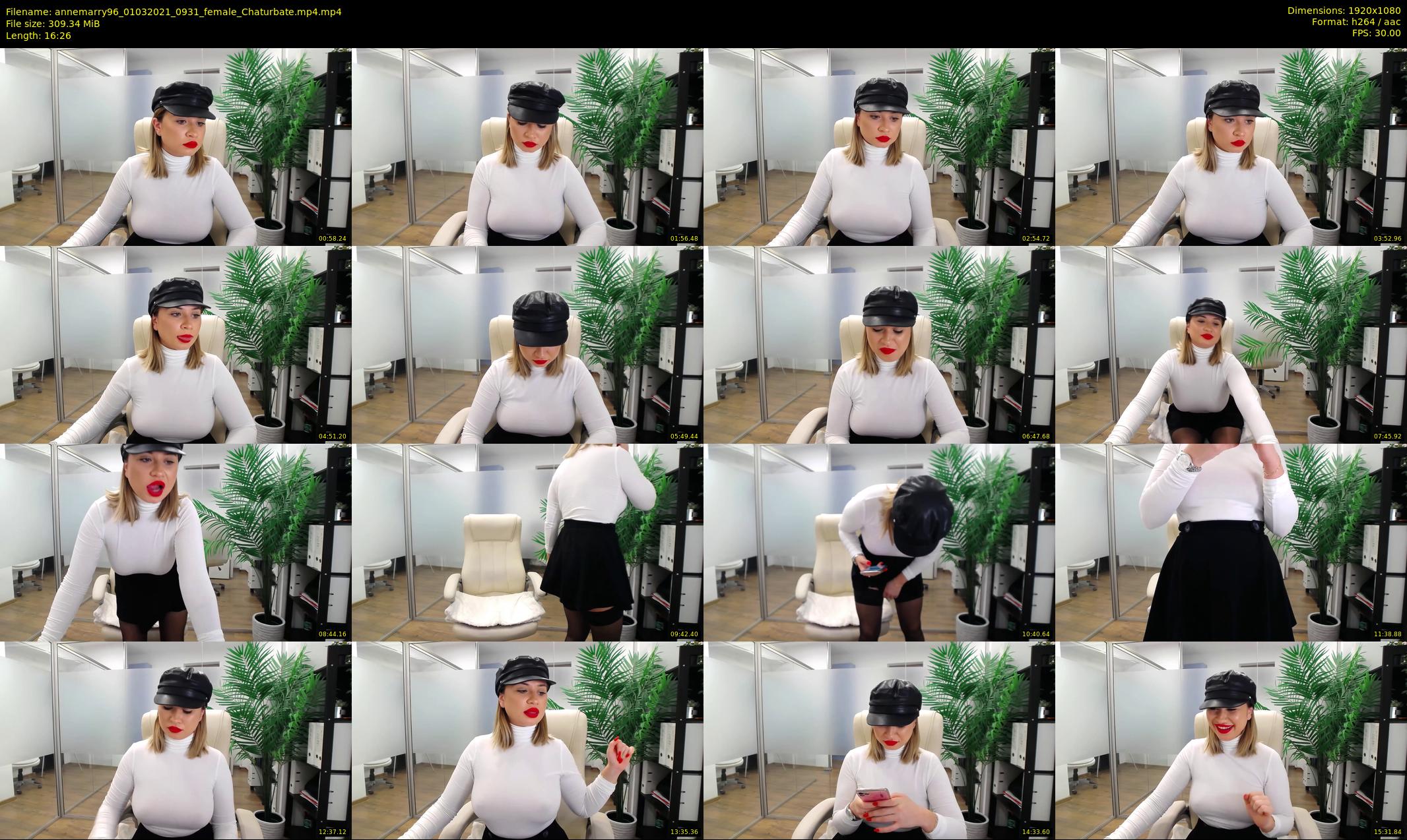 annemarry96 — 17 minute Chaturbate female cam show recording, 1080p, Mar 1, 2021