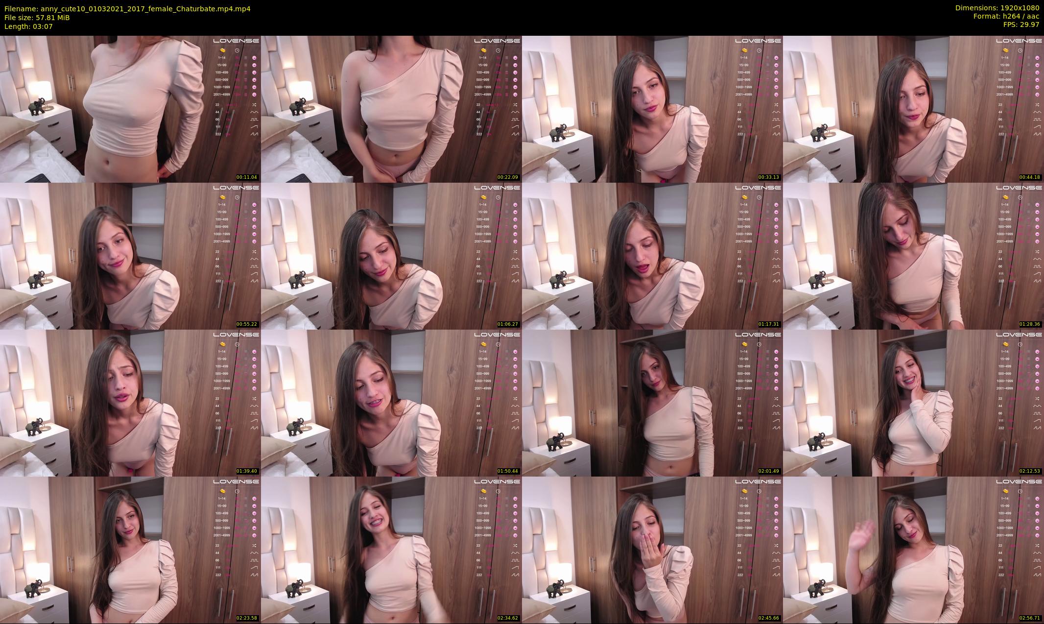 anny_cute10 — 4 minute Chaturbate female cam show recording, 1080p, Mar 1, 2021