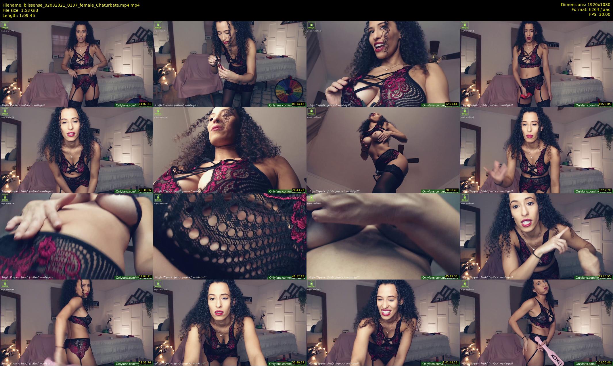 blissense — 70 minute Chaturbate female cam show recording, 1080p, Mar 2, 2021