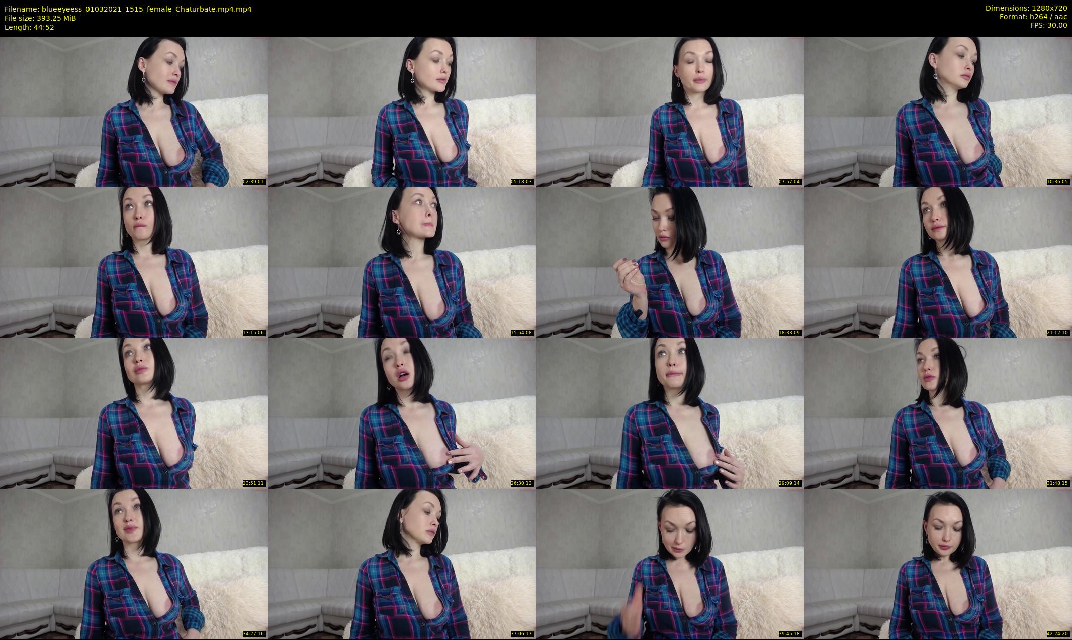 blueeyeess — 45 minute Chaturbate female cam show recording, 720p, Mar 1, 2021