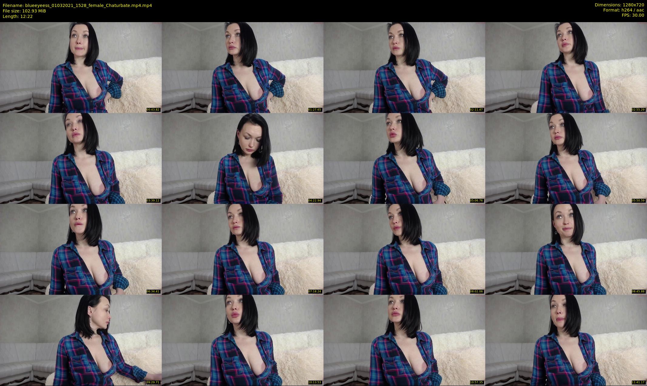 blueeyeess — 13 minute Chaturbate female cam show recording, 720p, Mar 1, 2021