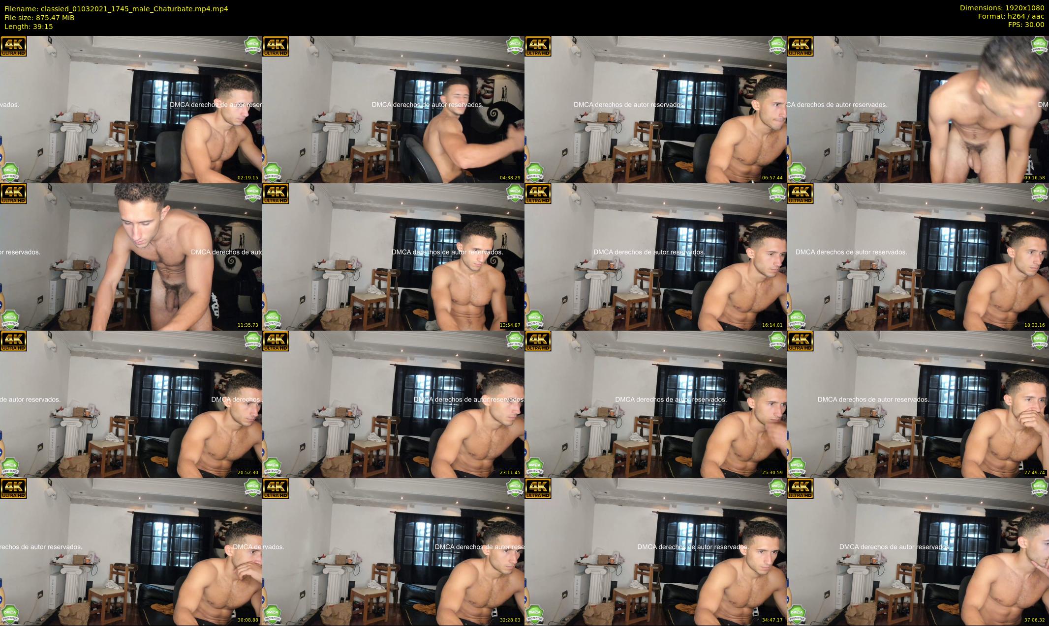 classied — 40 minute Chaturbate male cam show recording, 1080p, Mar 1, 2021