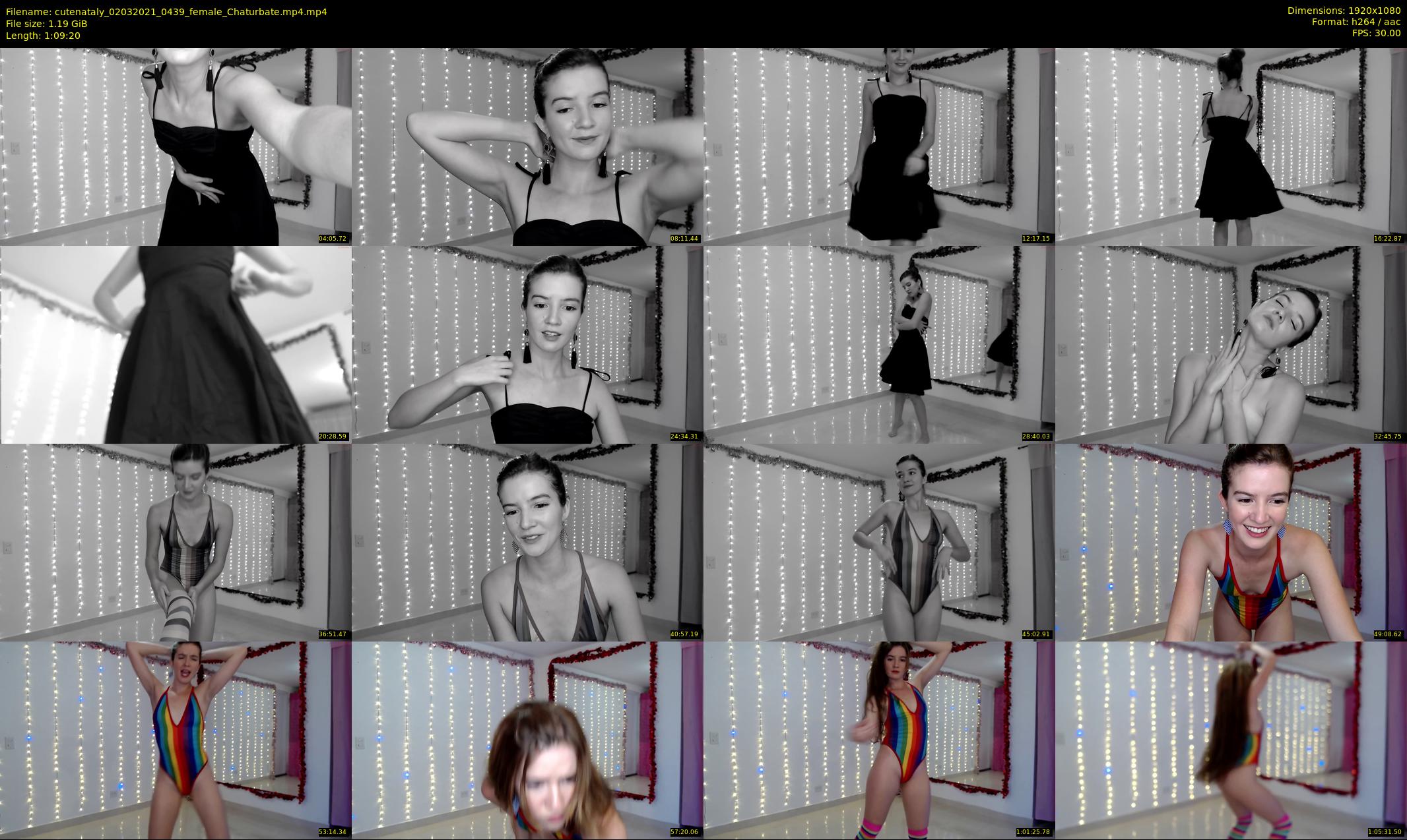cutenataly — 70 minute Chaturbate female cam show recording, 1080p, Mar 2, 2021