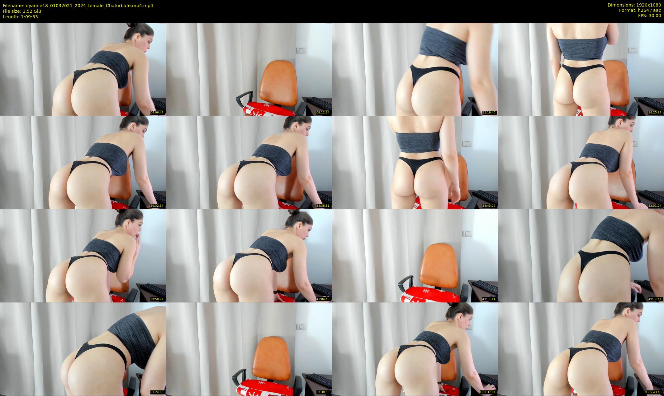 dyanne18 — 70 minute Chaturbate female cam show recording, 1080p, Mar 1, 2021