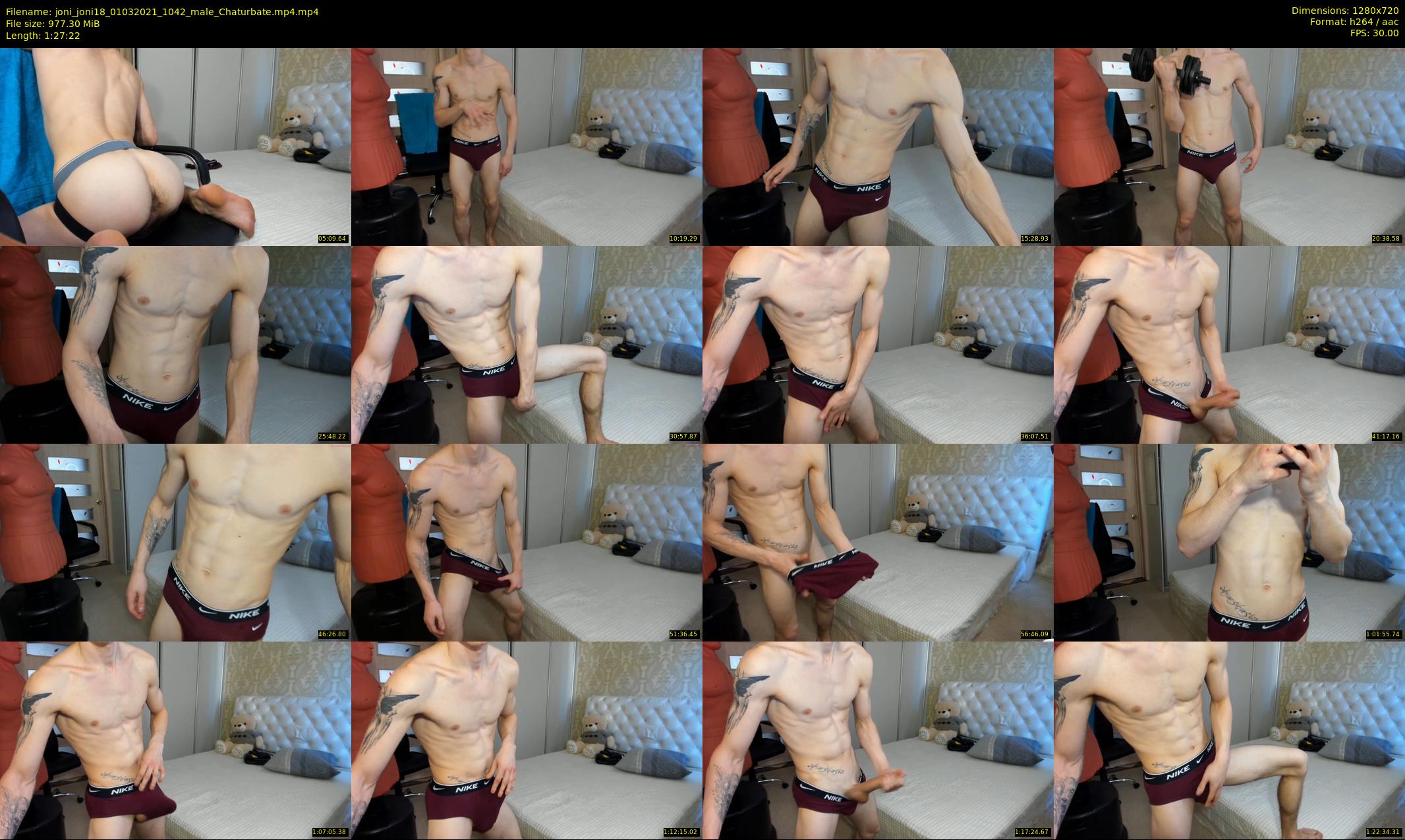 joni_joni18 — 88 minute Chaturbate male cam show recording, 720p, Mar 1, 2021