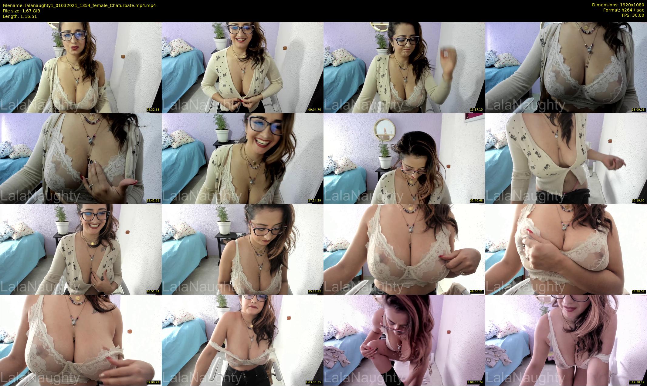 lalanaughty1 — 77 minute Chaturbate female cam show recording, 1080p, Mar 1, 2021