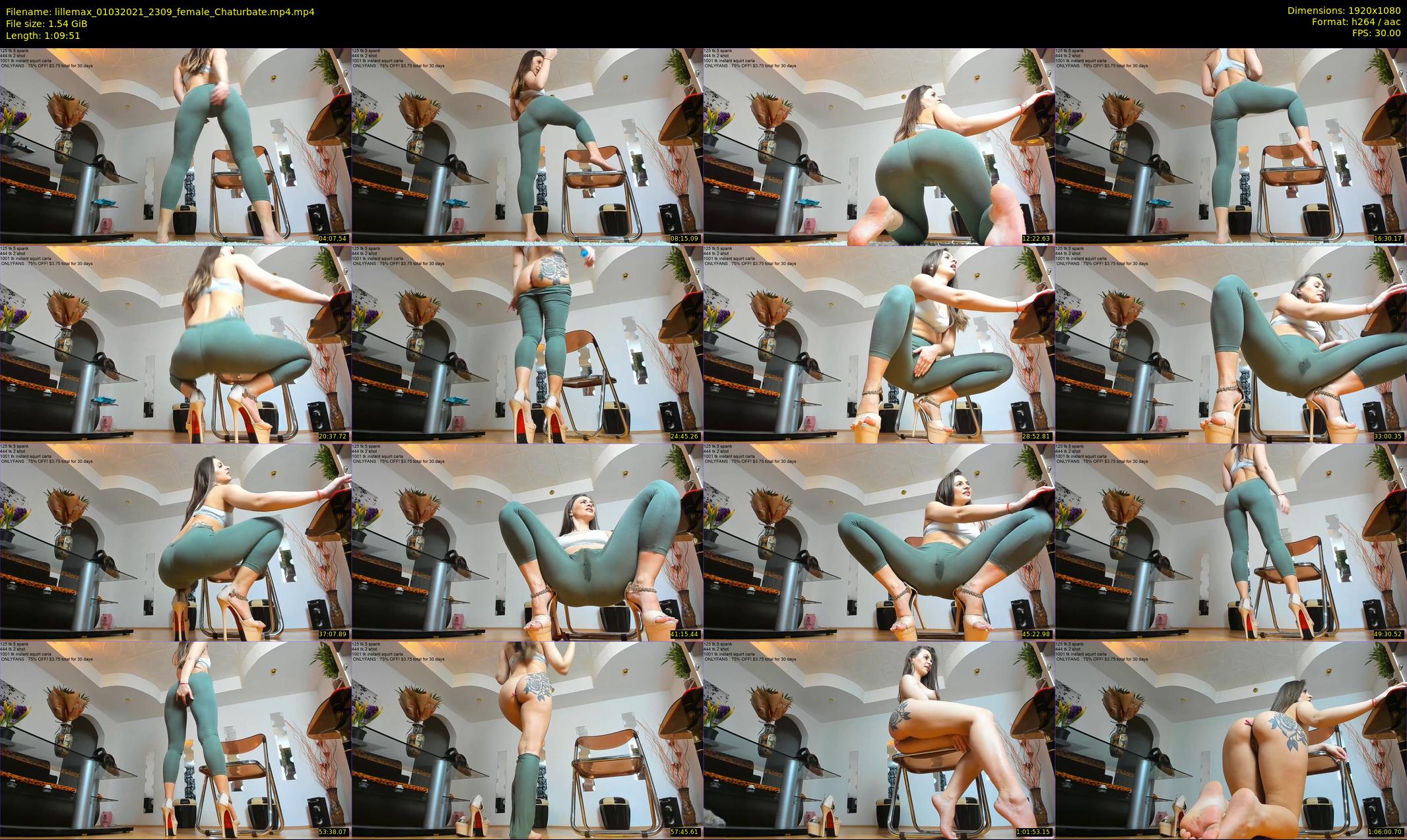 lillemax — 70 minute Chaturbate female cam show recording, 1080p, Mar 1, 2021