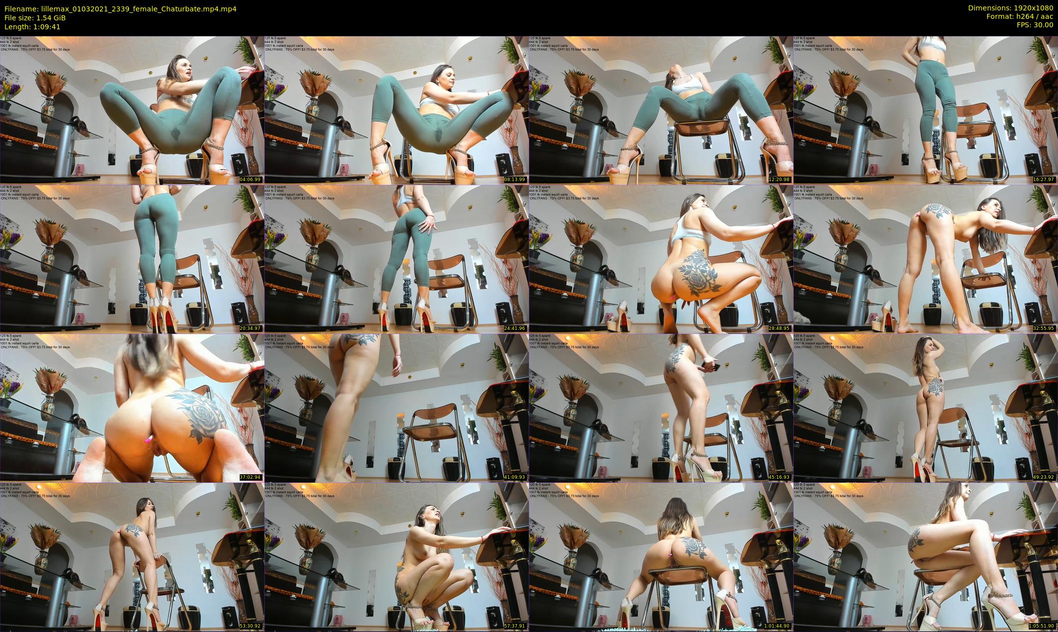 lillemax — 70 minute Chaturbate female cam show recording, 1080p, Mar 1, 2021
