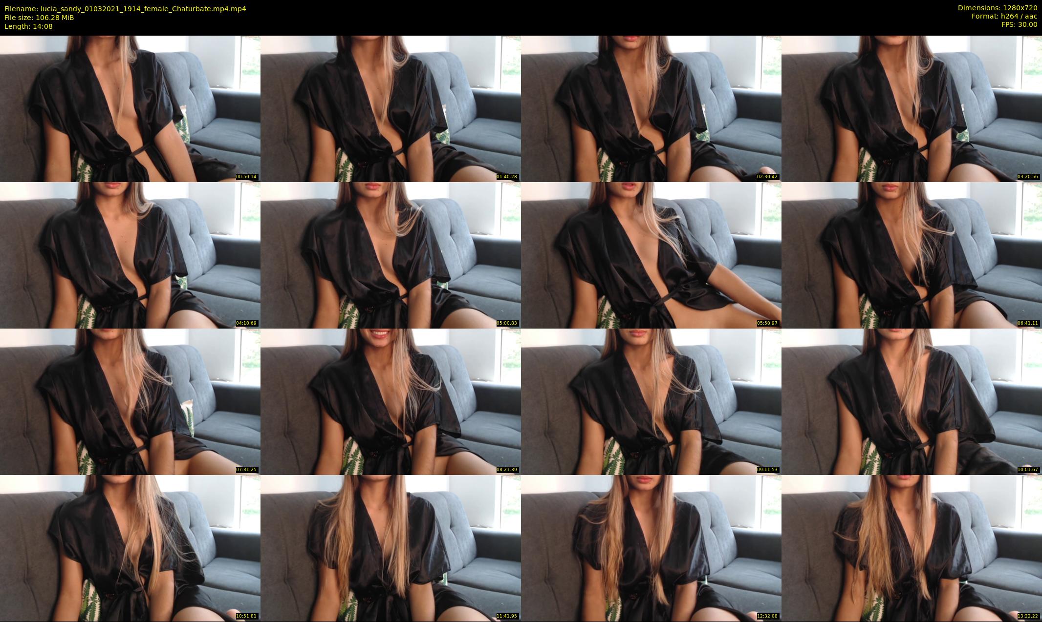 lucia_sandy — 15 minute Chaturbate female cam show recording, 720p, Mar 1, 2021