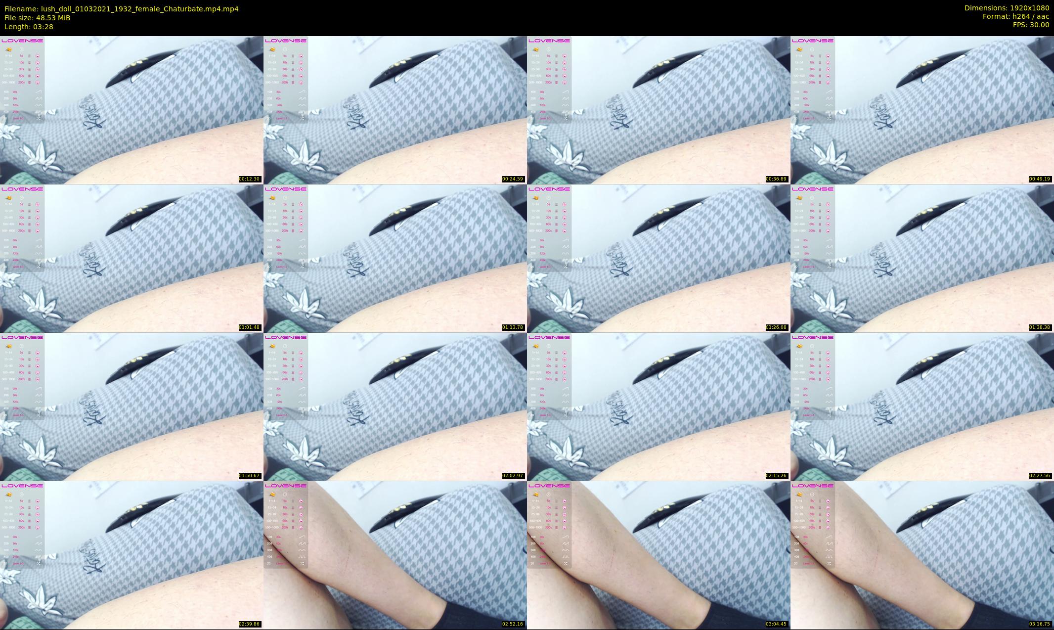lush_doll — 4 minute Chaturbate female cam show recording, 1080p, Mar 1, 2021