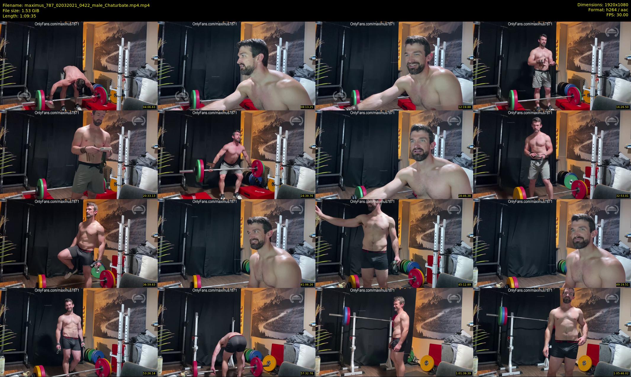 maximus_787 — 70 minute Chaturbate male cam show recording, 1080p, Mar 2, 2021