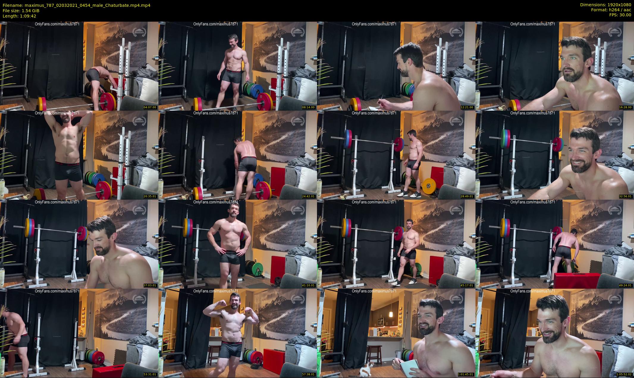 maximus_787 — 70 minute Chaturbate male cam show recording, 1080p, Mar 2, 2021