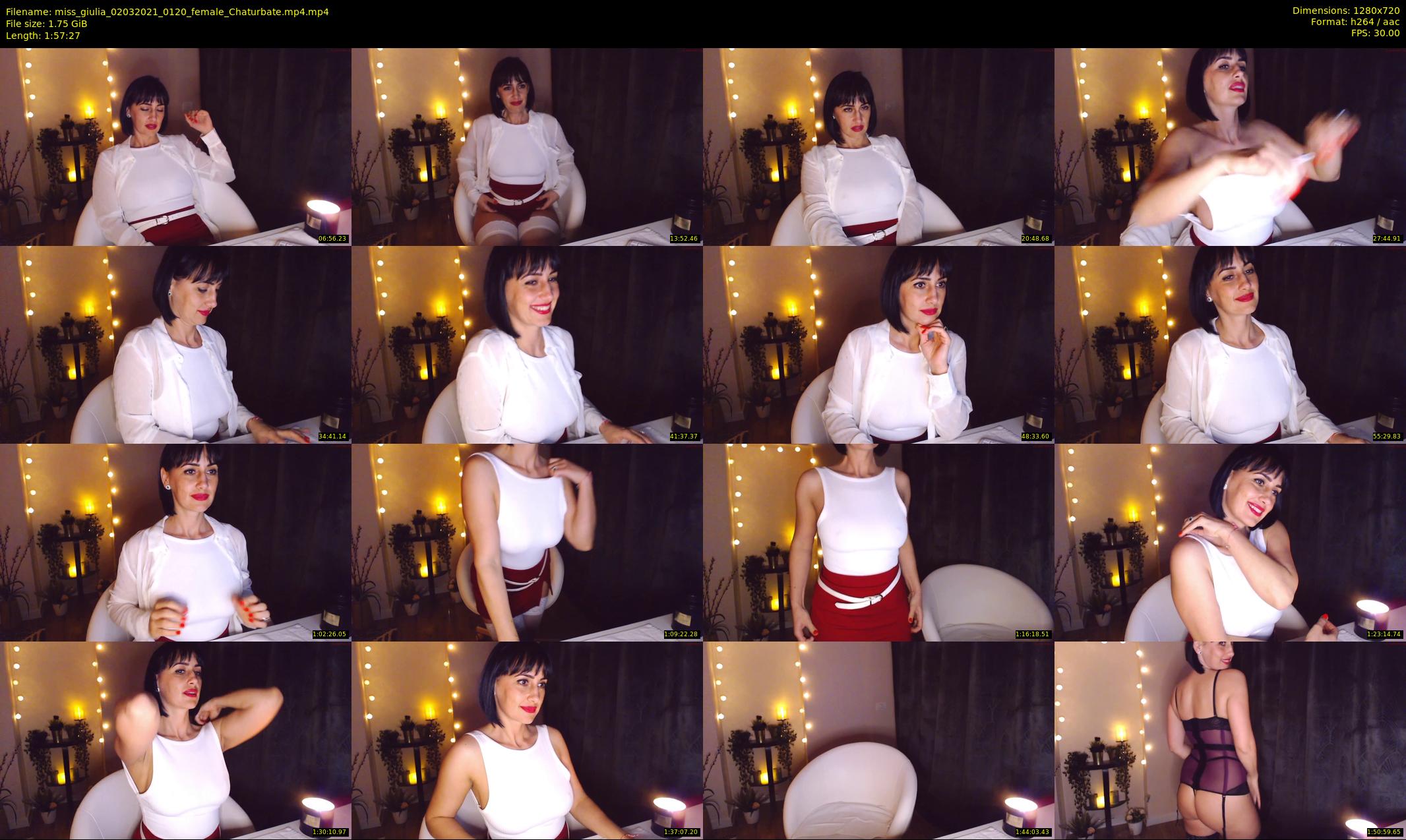 miss_giulia — 118 minute Chaturbate female cam show recording, 720p, Mar 2, 2021