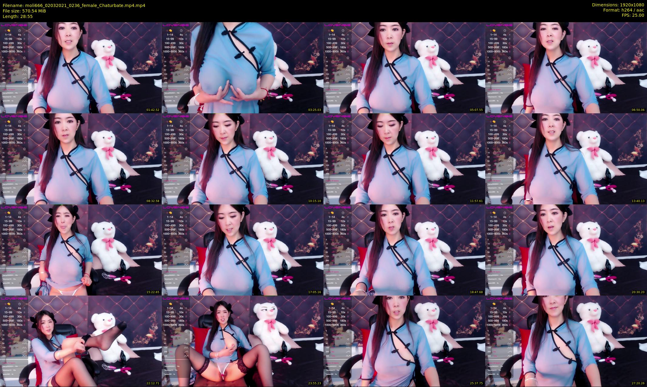 moli666 — 29 minute Chaturbate female cam show recording, 1080p, Mar 2, 2021