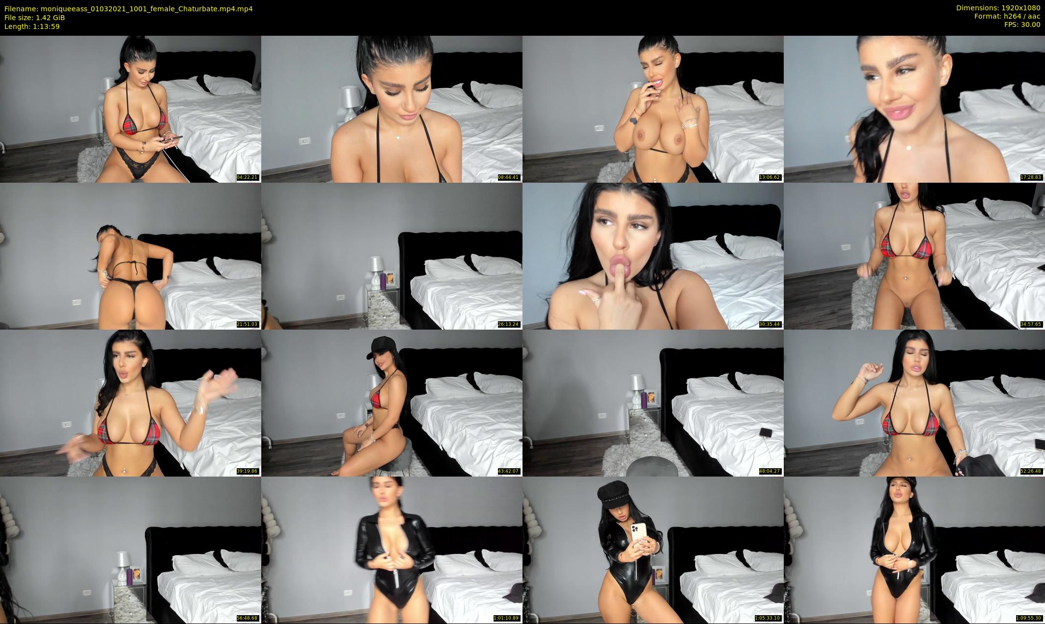 moniqueeass — 74 minute Chaturbate female cam show recording, 1080p, Mar 1, 2021