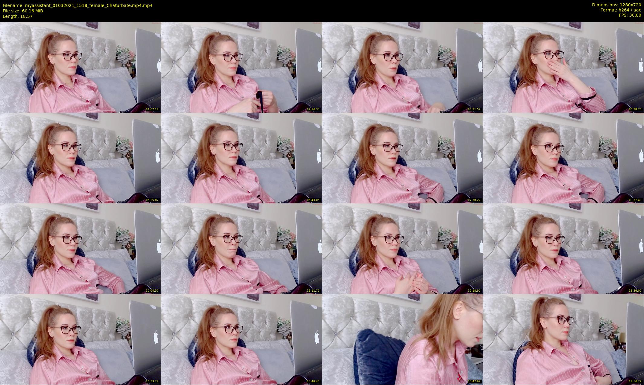 myassistant — 19 minute Chaturbate female cam show recording, 720p, Mar 1, 2021