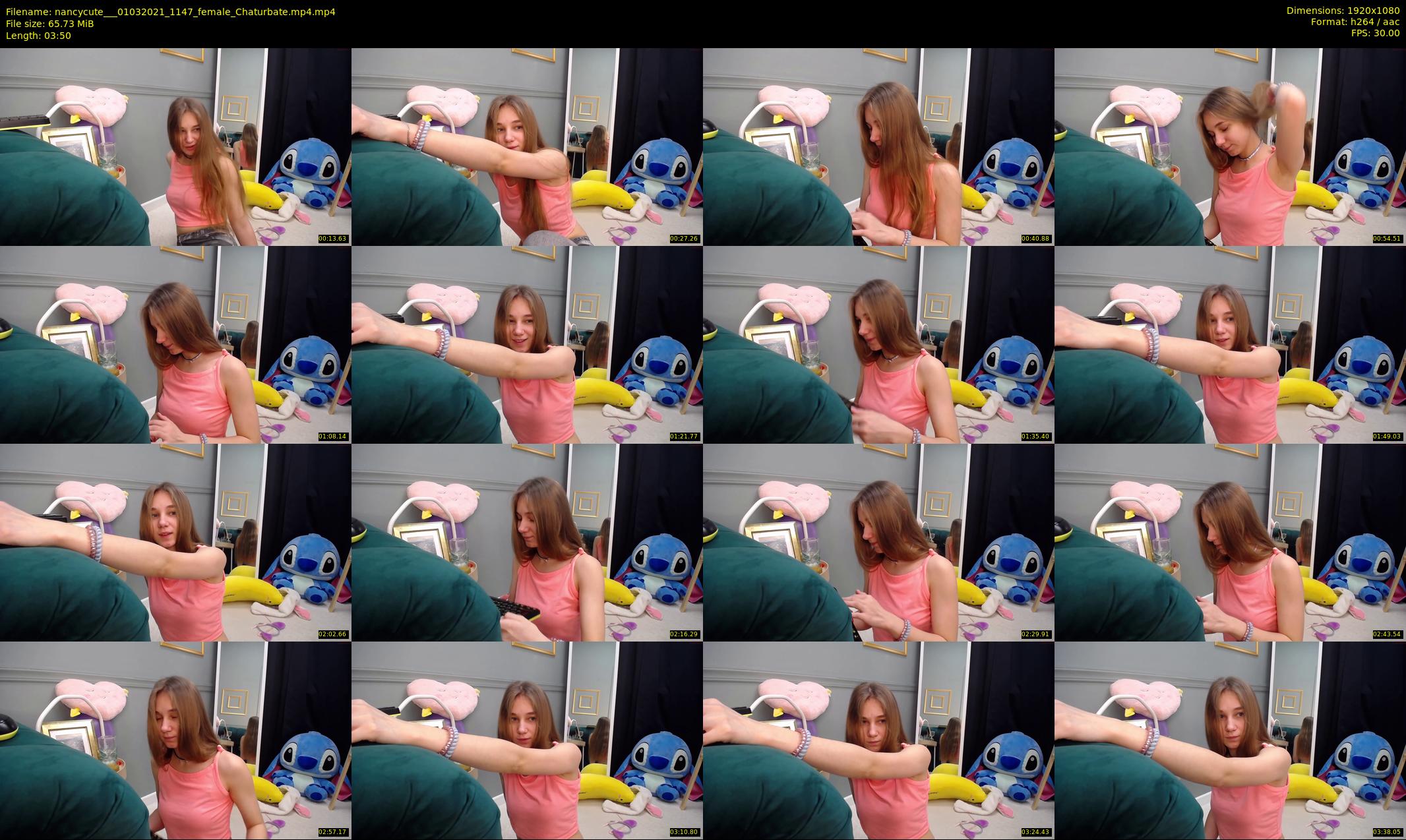 nancycute__ — 4 minute Chaturbate female cam show recording, 1080p, Mar 1, 2021
