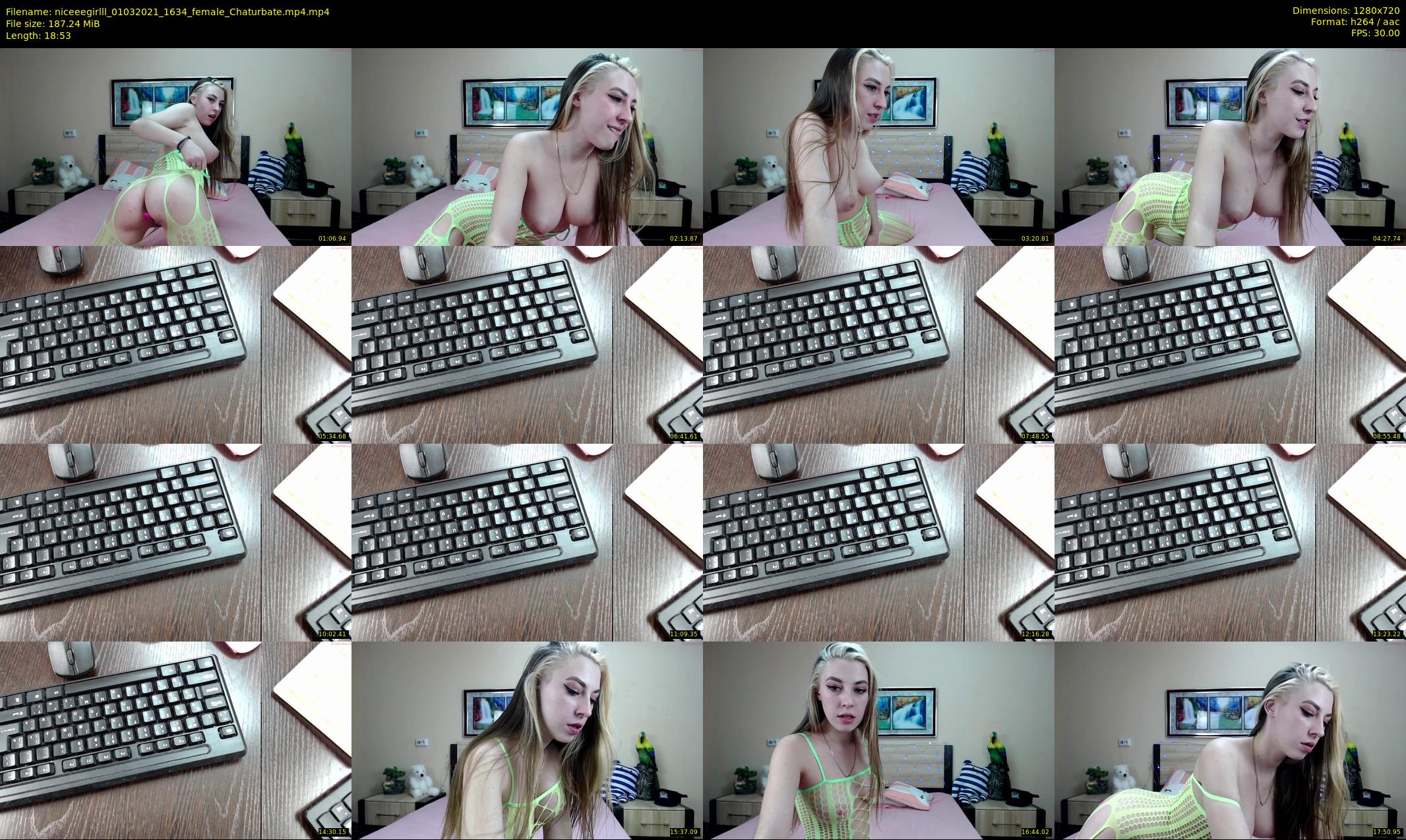 niceeegirlll — 19 minute Chaturbate couple cam show recording, 720p, Mar 1, 2021