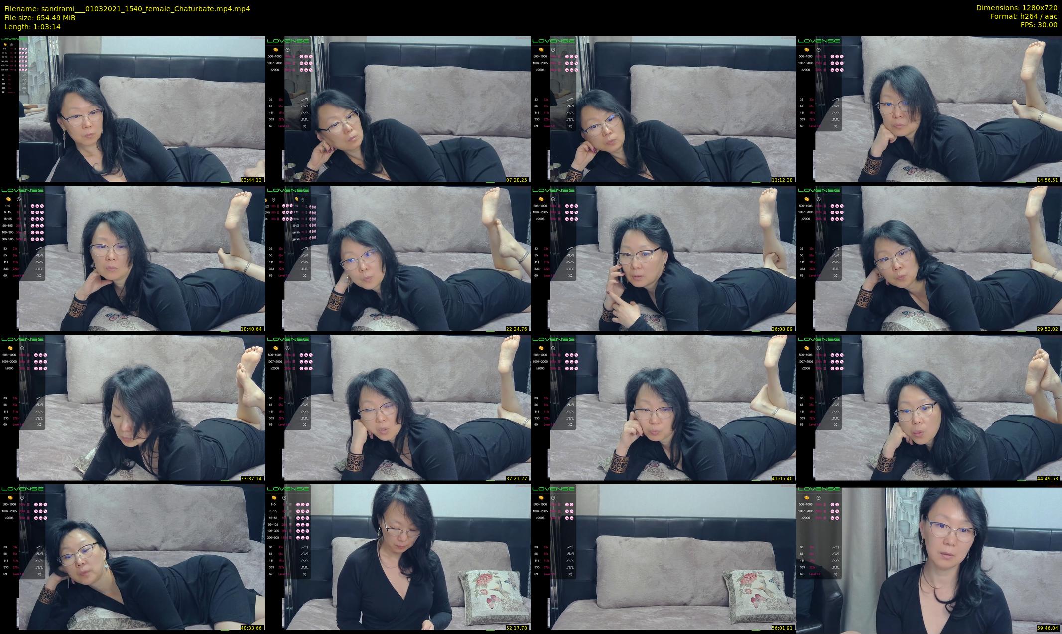 sandrami__ — 64 minute Chaturbate female cam show recording, 720p, Mar 1, 2021