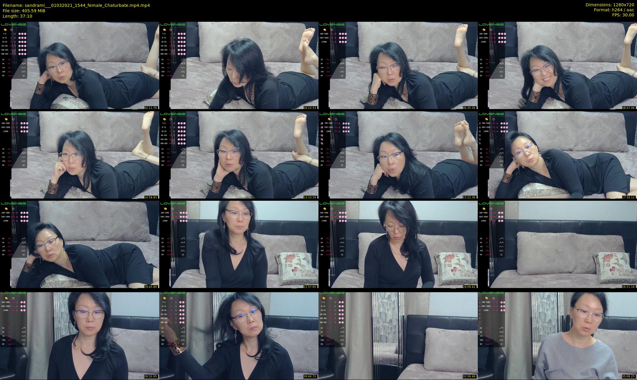 sandrami__ — 38 minute Chaturbate female cam show recording, 720p, Mar 1, 2021
