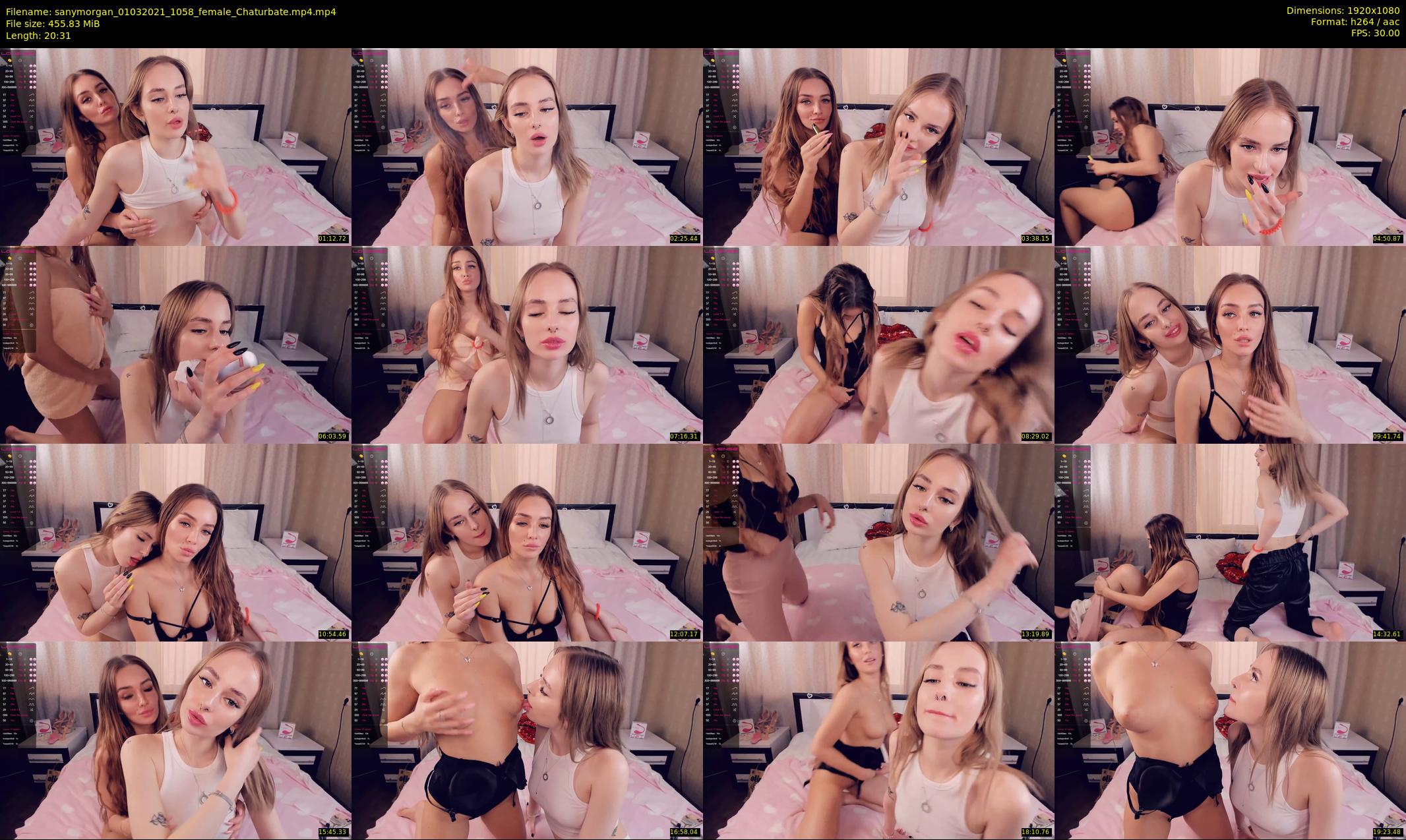 sanymorgan — 21 minute Chaturbate couple cam show recording, 1080p, Mar 1, 2021