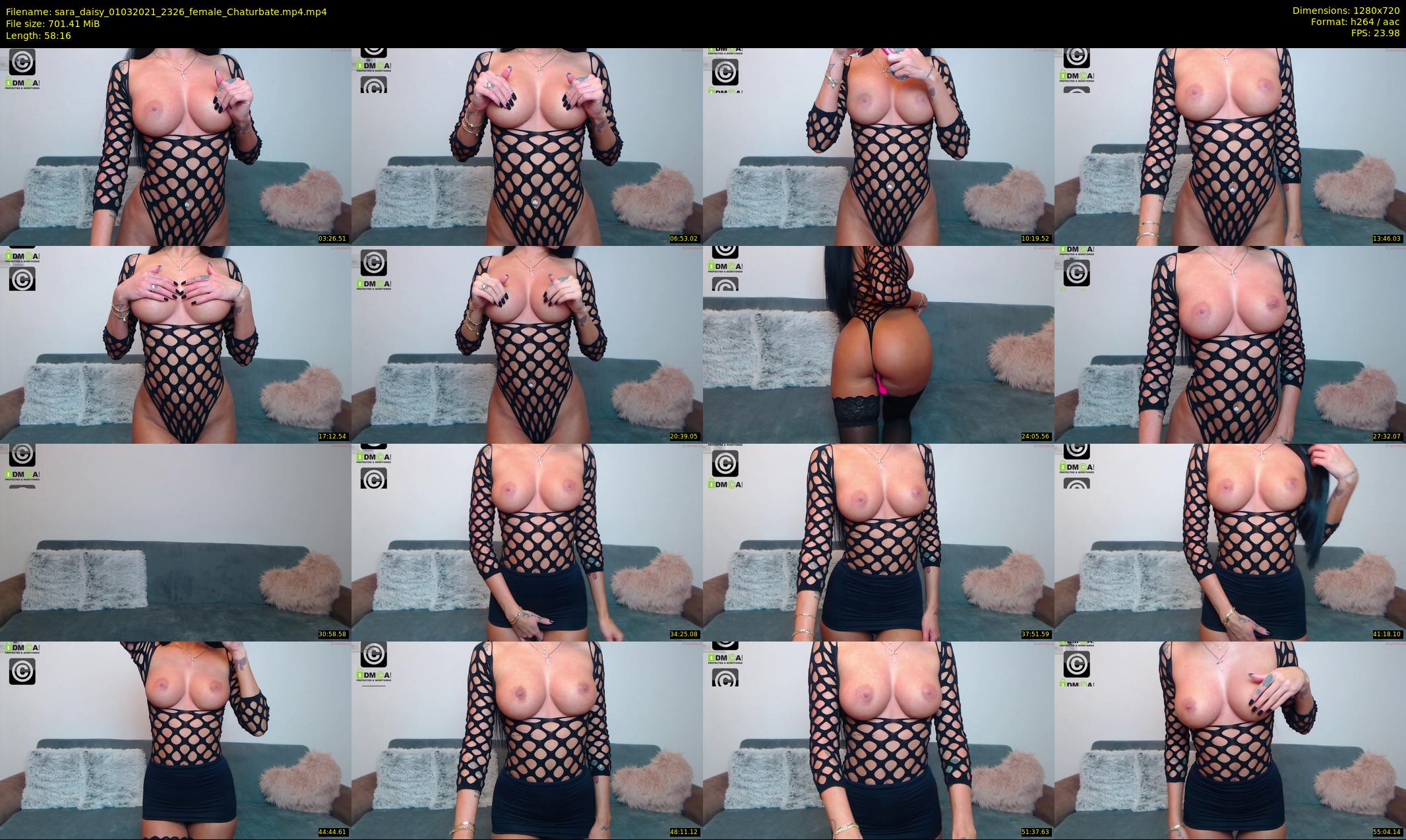 sara_daisy — 59 minute Chaturbate female cam show recording, 720p, Mar 1, 2021