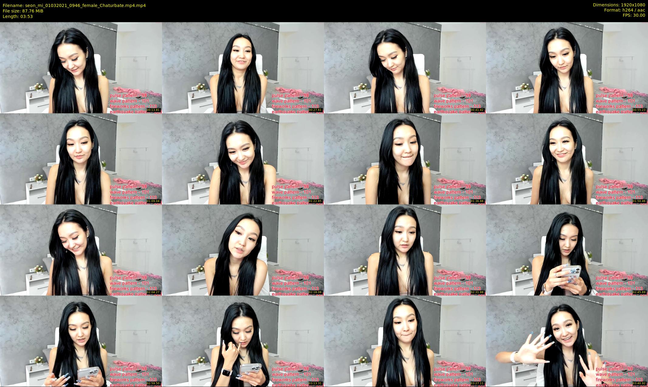 seon_mi — 4 minute Chaturbate female cam show recording, 1080p, Mar 1, 2021