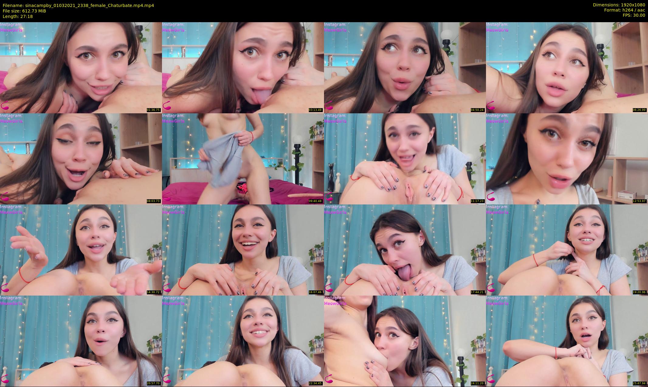 sinacampby — 28 minute Chaturbate couple cam show recording, 1080p, Mar 1, 2021