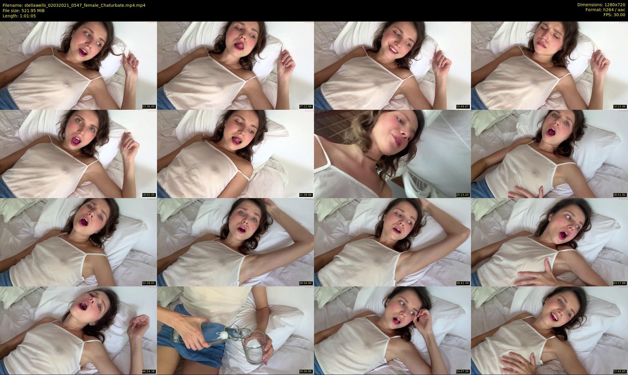 stellawells — 62 minute Chaturbate female cam show recording, 720p, Mar 2, 2021