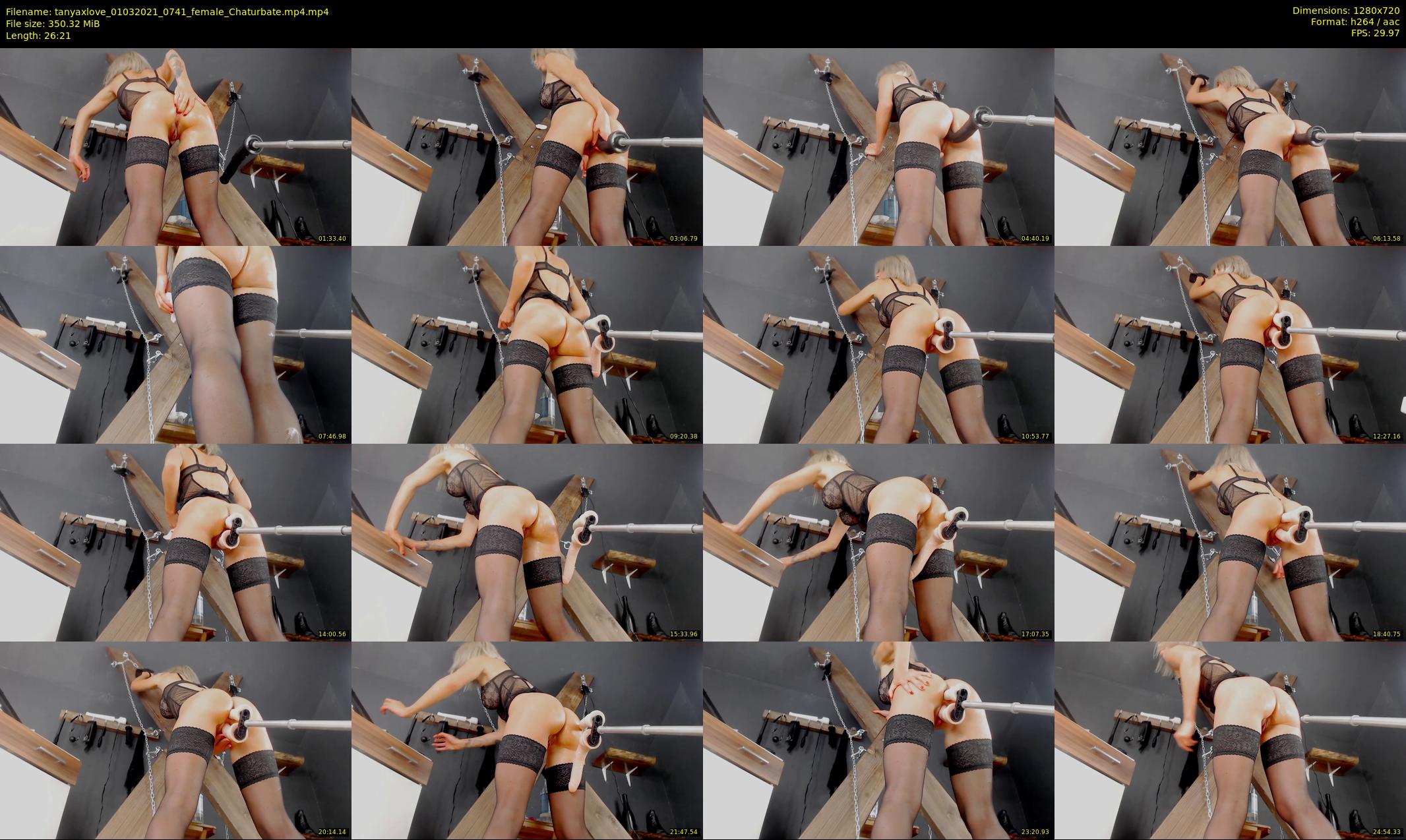 tanyaxlove — 27 minute Chaturbate female cam show recording, 720p, Mar 1, 2021