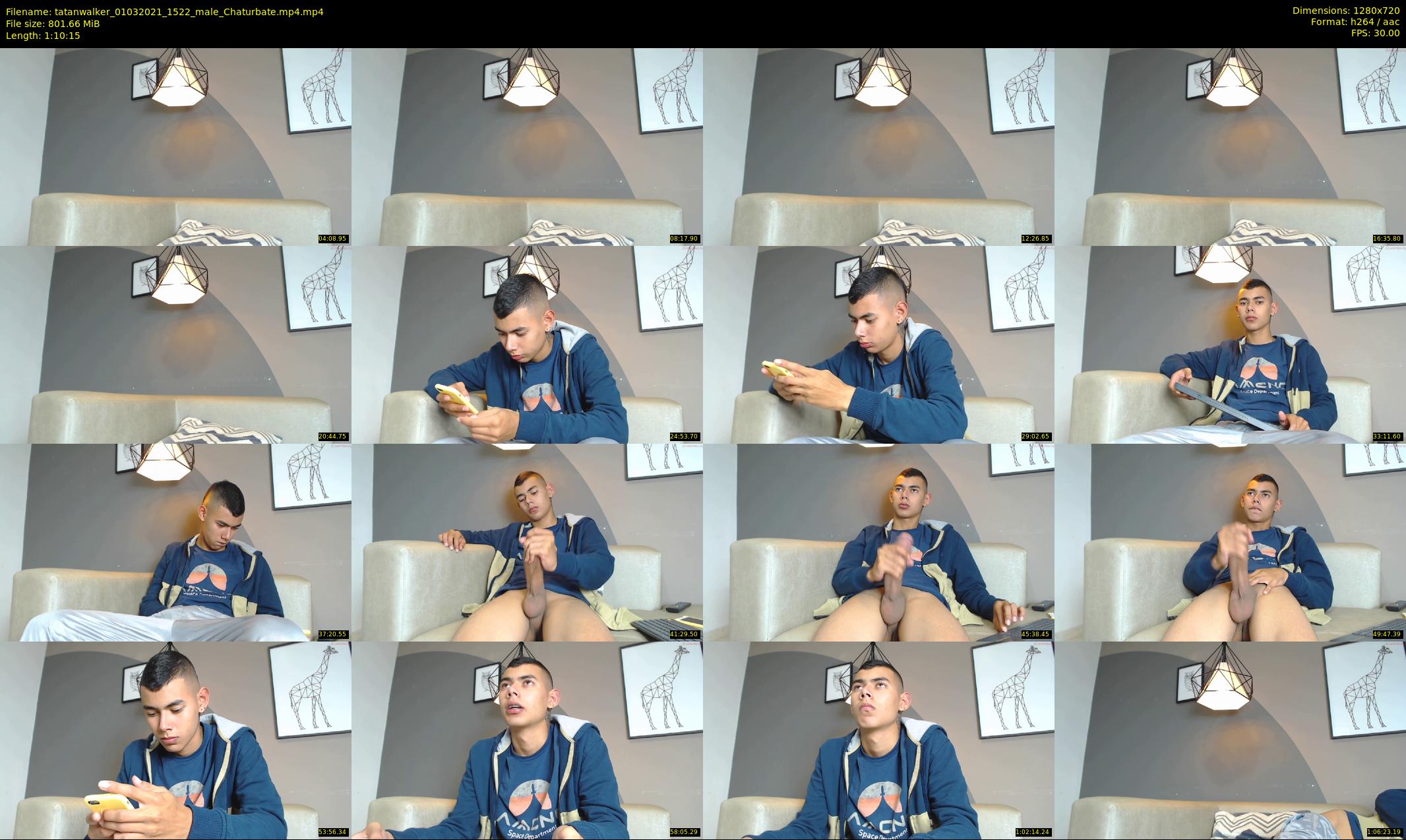 tatanwalker — 71 minute Chaturbate male cam show recording, 720p, Mar 1, 2021