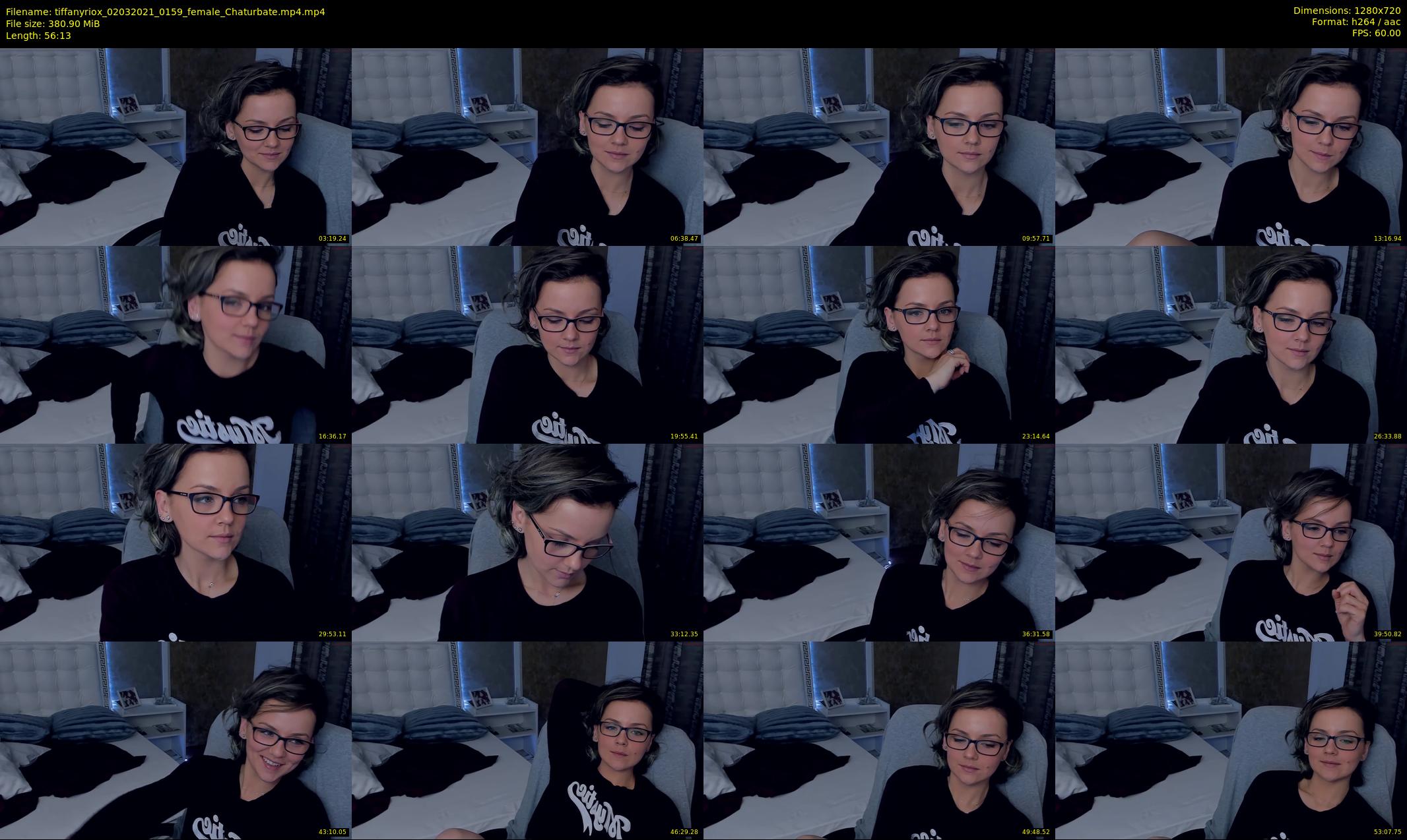 tiffanyriox — 57 minute Chaturbate female cam show recording, 720p, Mar 2, 2021