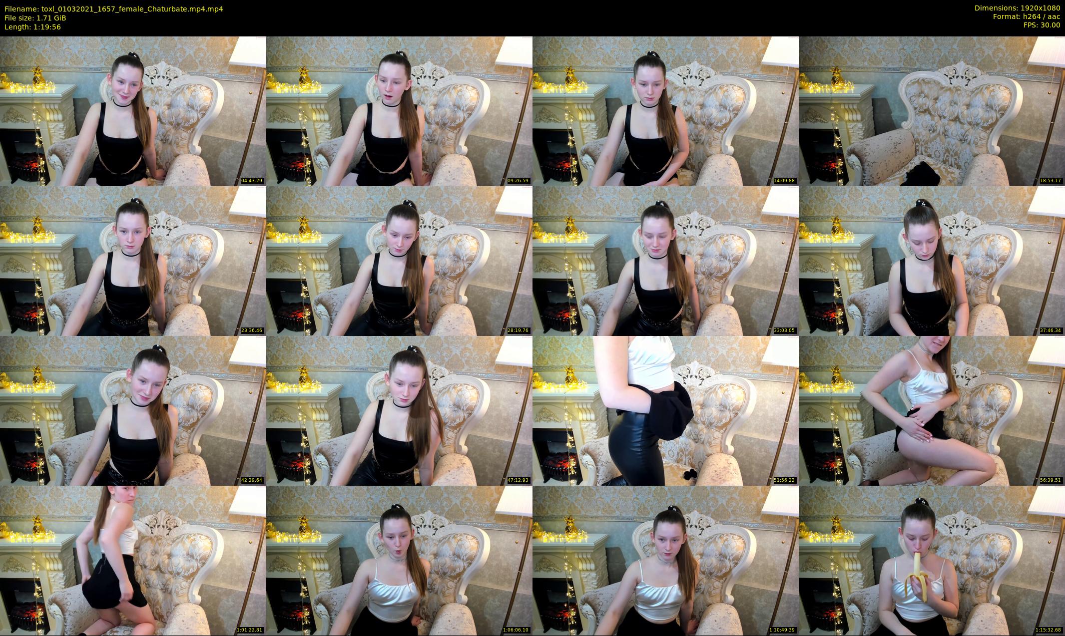 toxl — 80 minute Chaturbate female cam show recording, 1080p, Mar 1, 2021