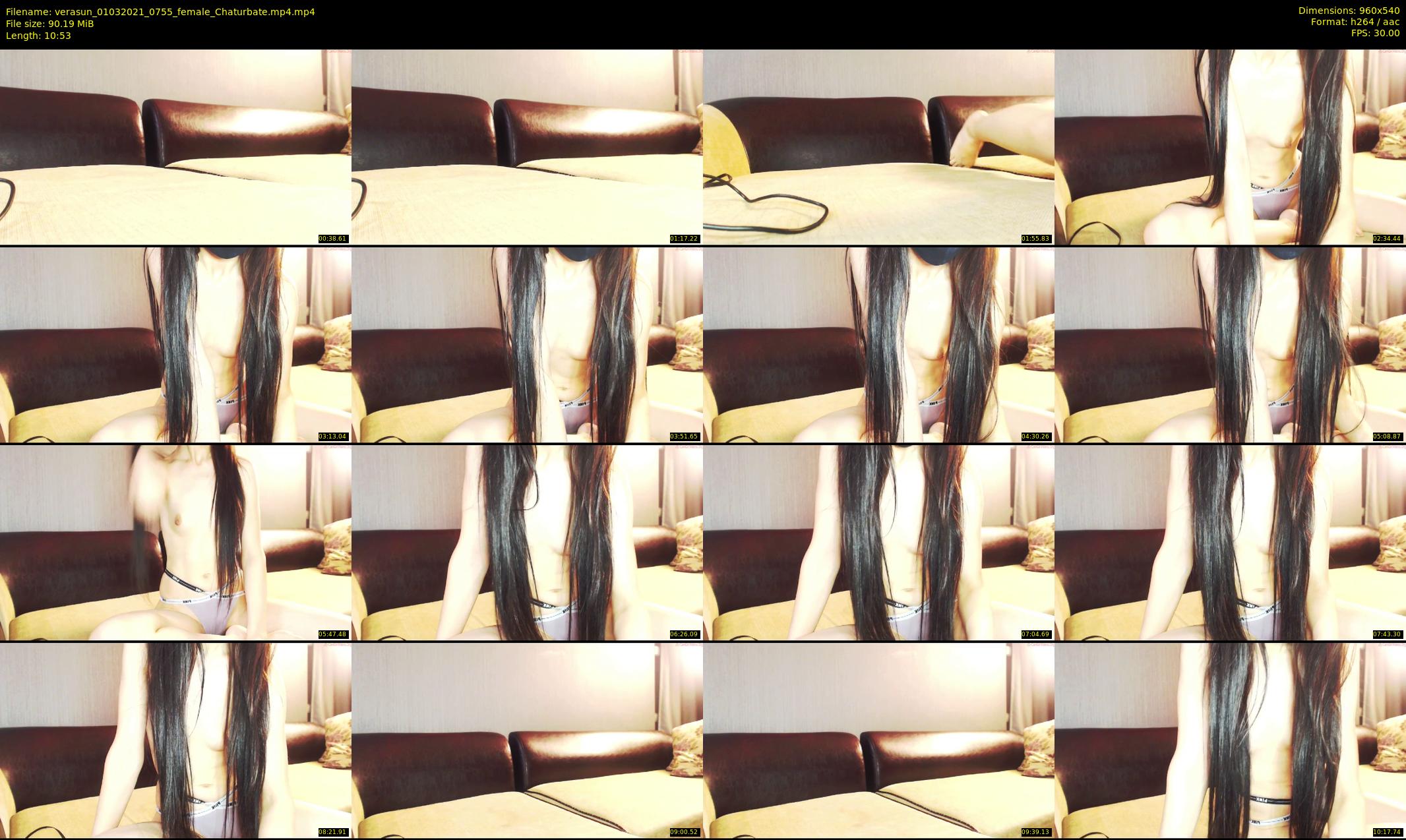 verasun — 11 minute Chaturbate female cam show recording, 480p, Mar 1, 2021