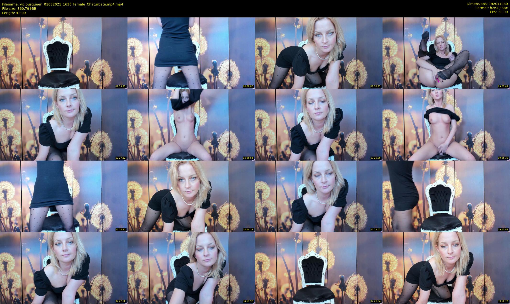 viciousqueen — 43 minute Chaturbate female cam show recording, 1080p, Mar 1, 2021