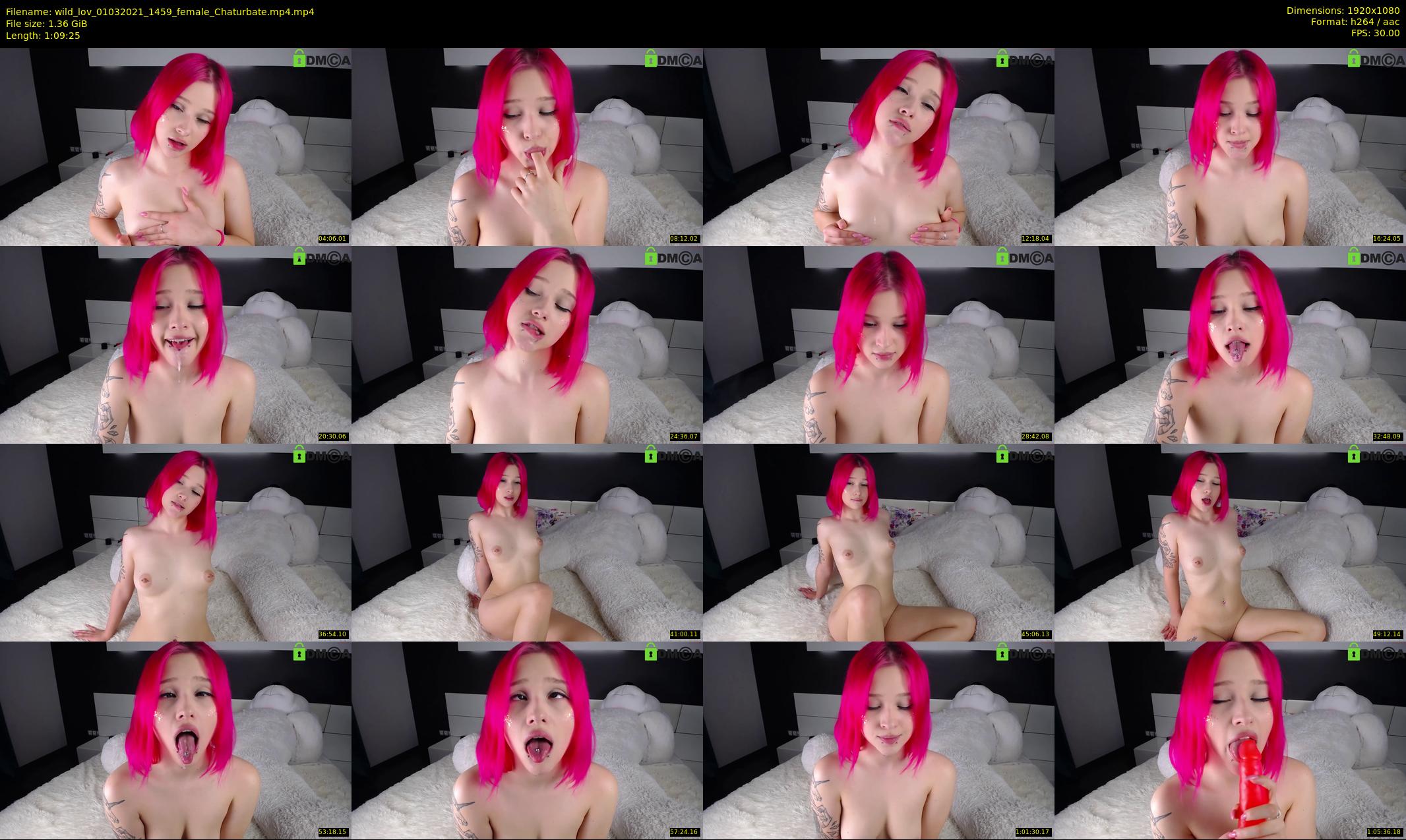 wild_lov — 70 minute Chaturbate female cam show recording, 1080p, Mar 1, 2021