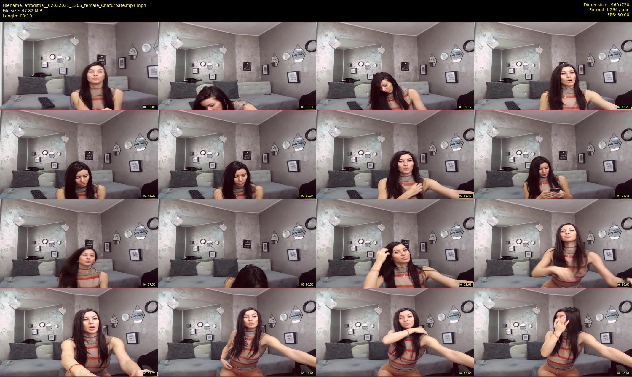 afroditha_ — 10 minute Chaturbate female cam show recording, 720p, Mar 2, 2021