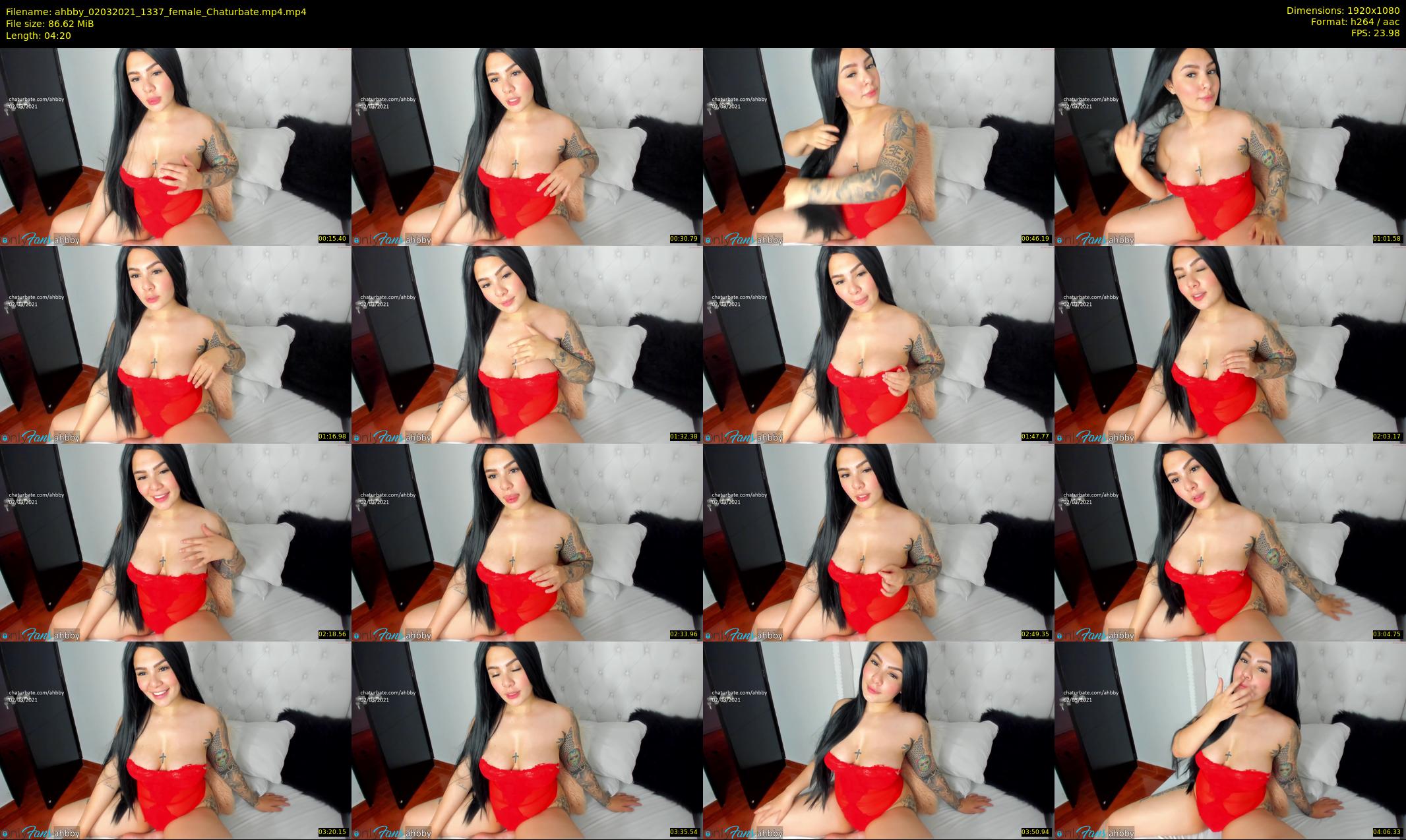 ahbby — 5 minute Chaturbate female cam show recording, 1080p, Mar 2, 2021