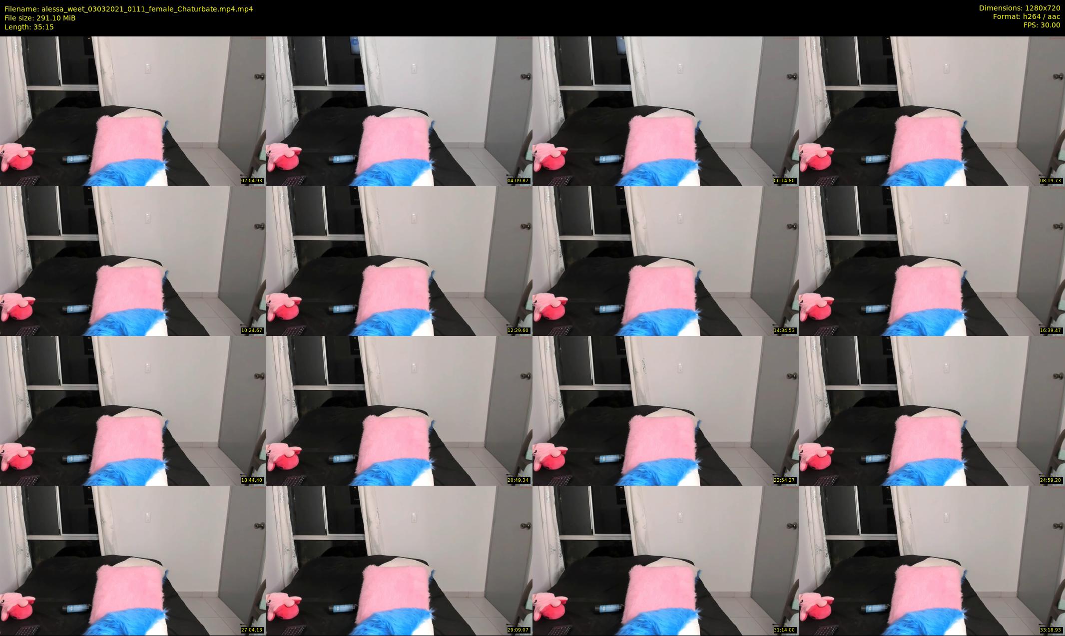 alessa_weet — 36 minute Chaturbate female cam show recording, 720p, Mar 3, 2021