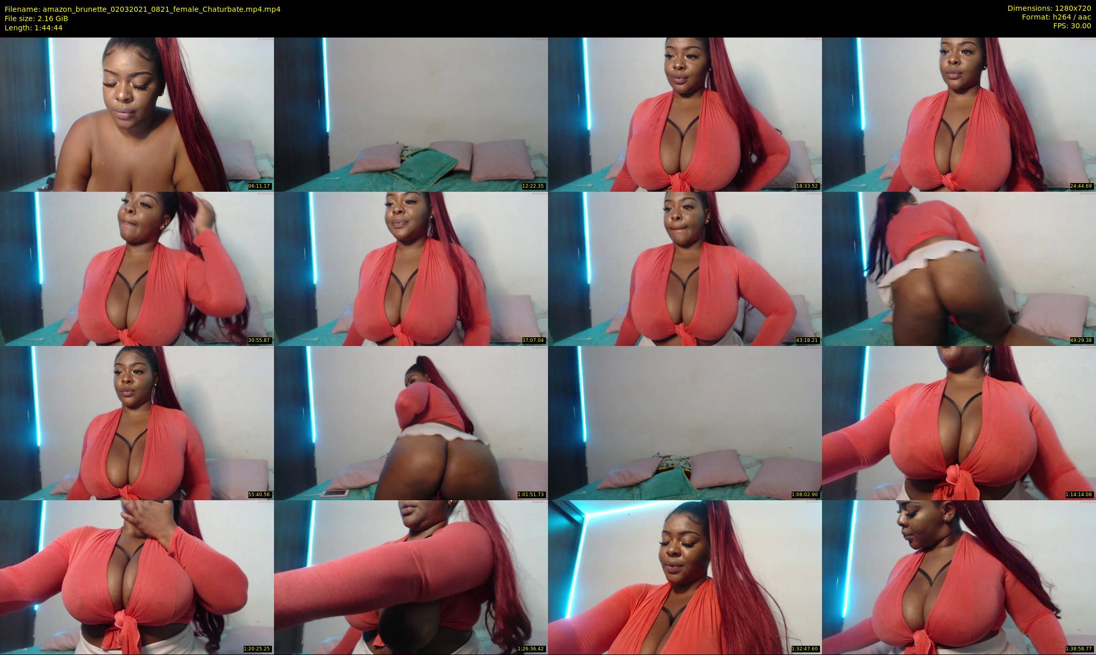 amazon_brunette — 105 minute Chaturbate female cam show recording, 720p, Mar 2, 2021
