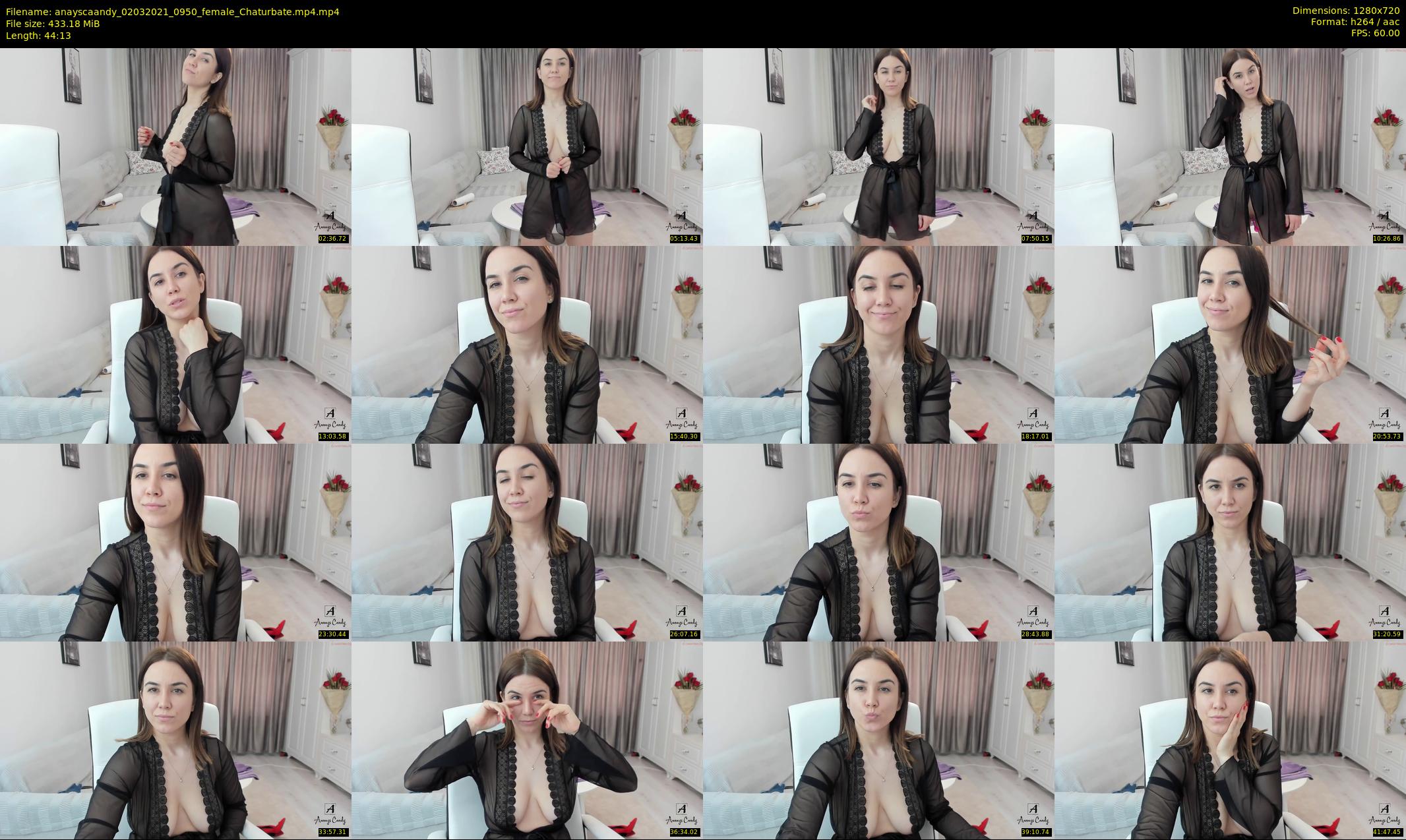 anayscaandy — 45 minute Chaturbate female cam show recording, 720p, Mar 2, 2021