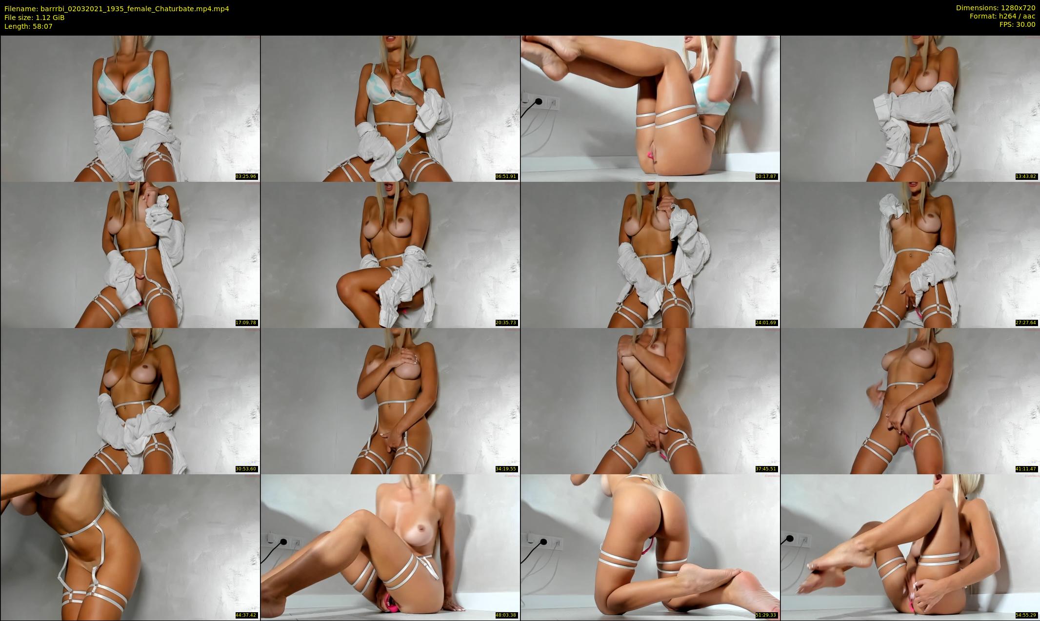 barrrbi — 59 minute Chaturbate female cam show recording, 720p, Mar 2, 2021