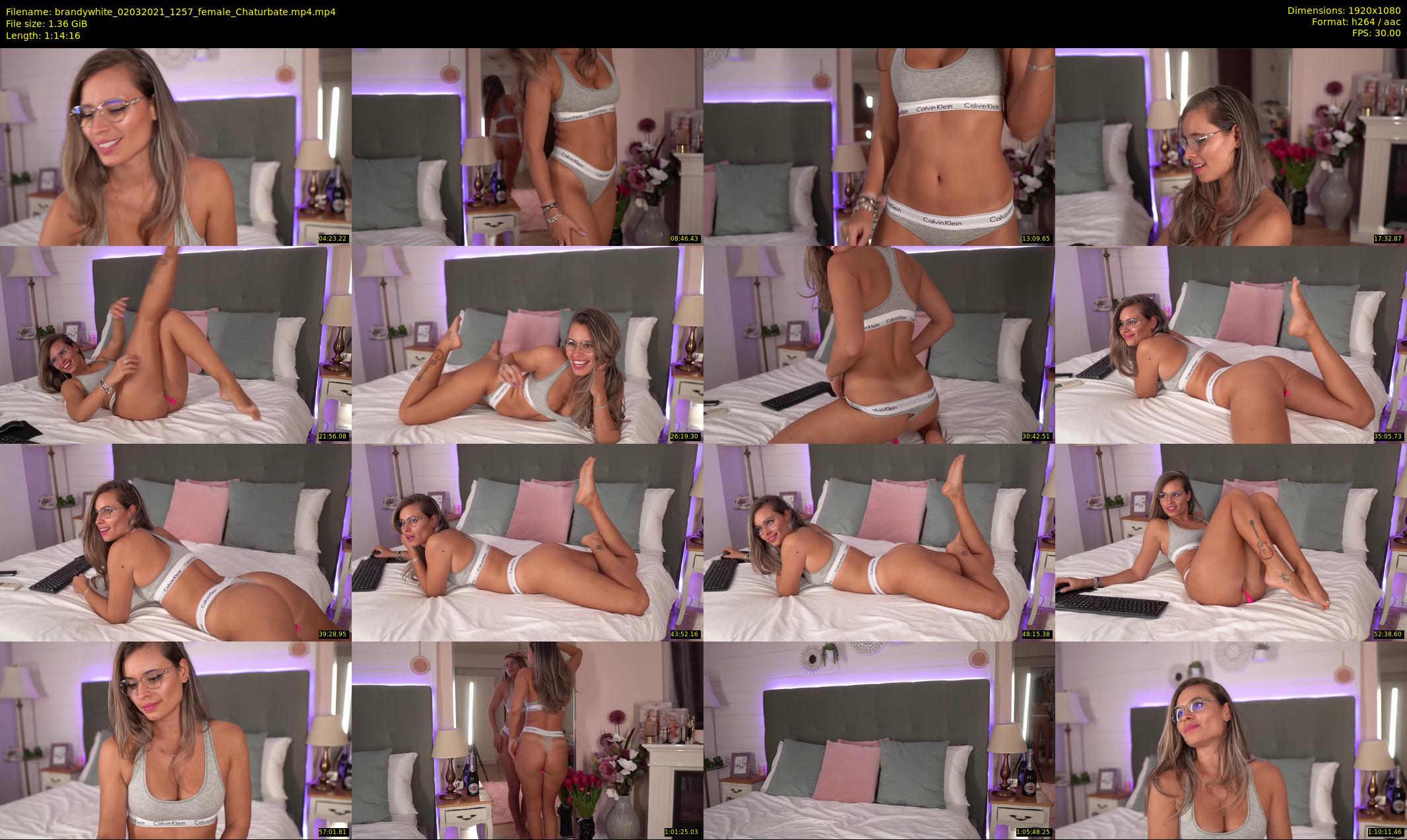 brandywhite — 75 minute Chaturbate female cam show recording, 1080p, Mar 2, 2021
