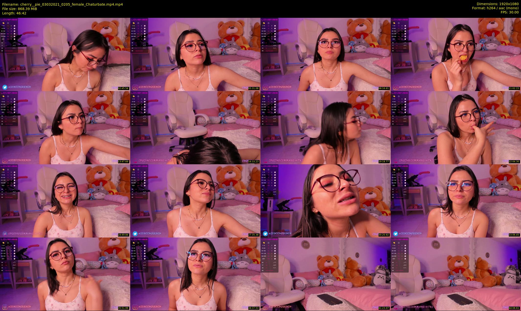 cherry__pie — 47 minute Chaturbate female cam show recording, 1080p, Mar 3, 2021