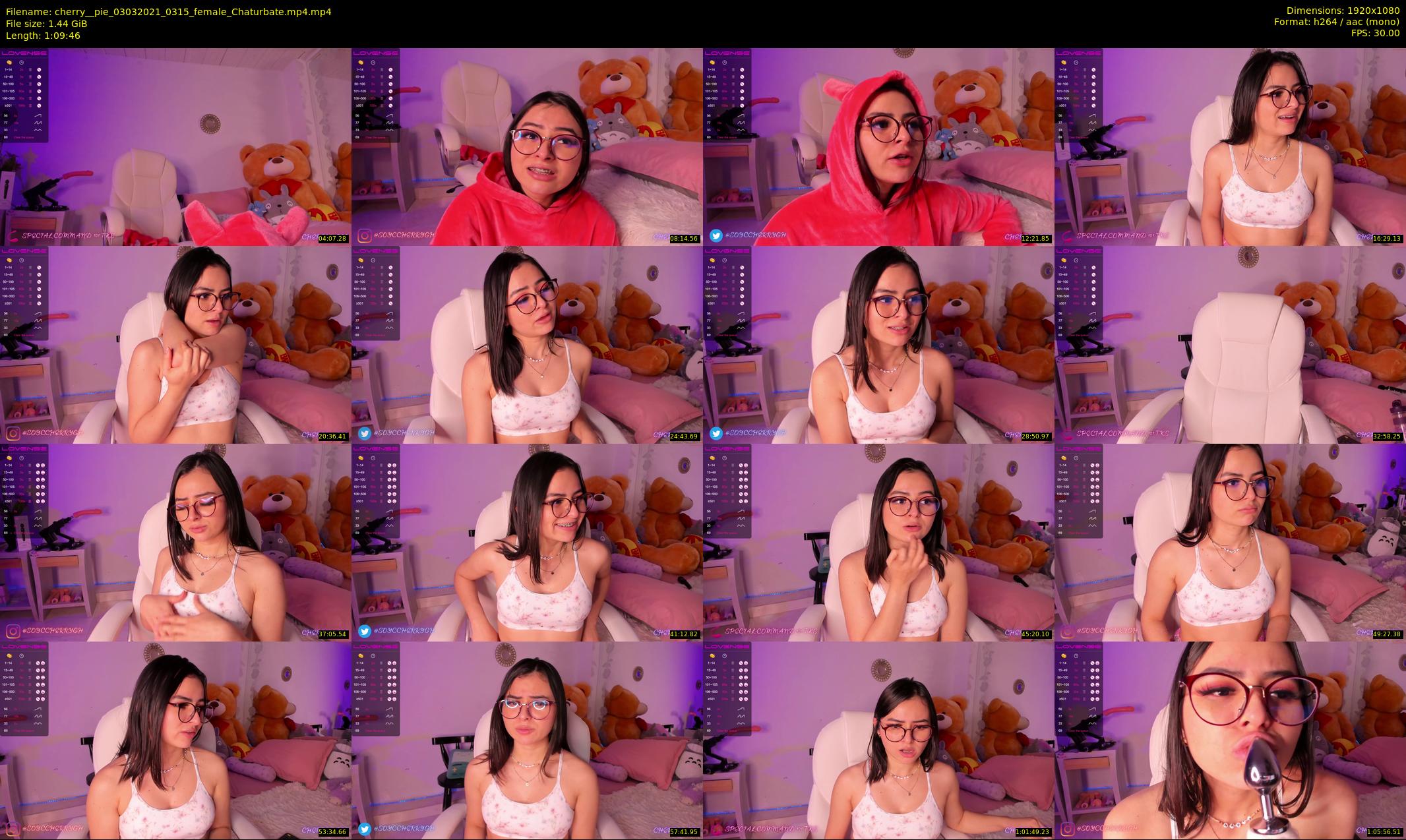 cherry__pie — 70 minute Chaturbate female cam show recording, 1080p, Mar 3, 2021