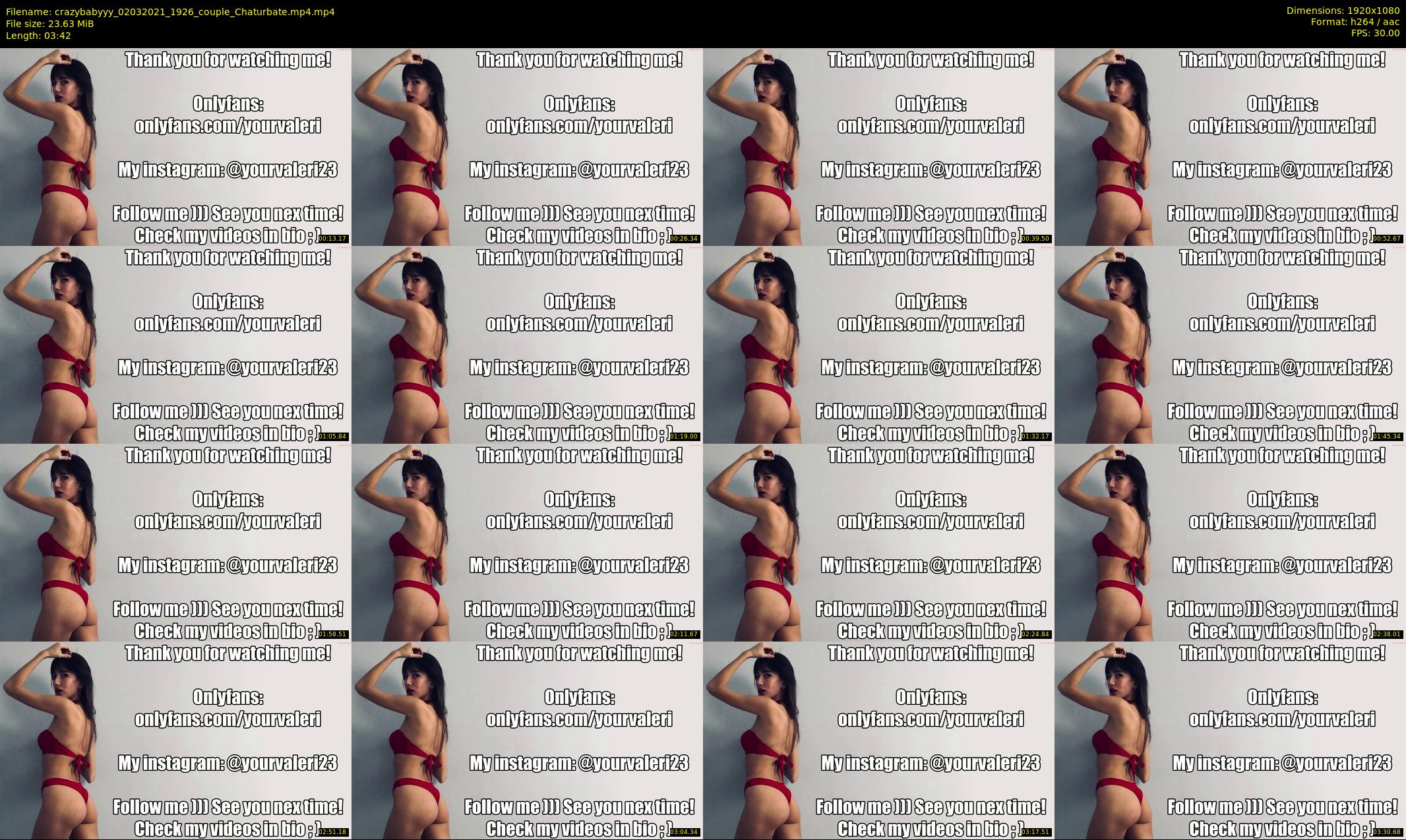 crazybabyyy — 4 minute Chaturbate couple cam show recording, 1080p, Mar 2, 2021